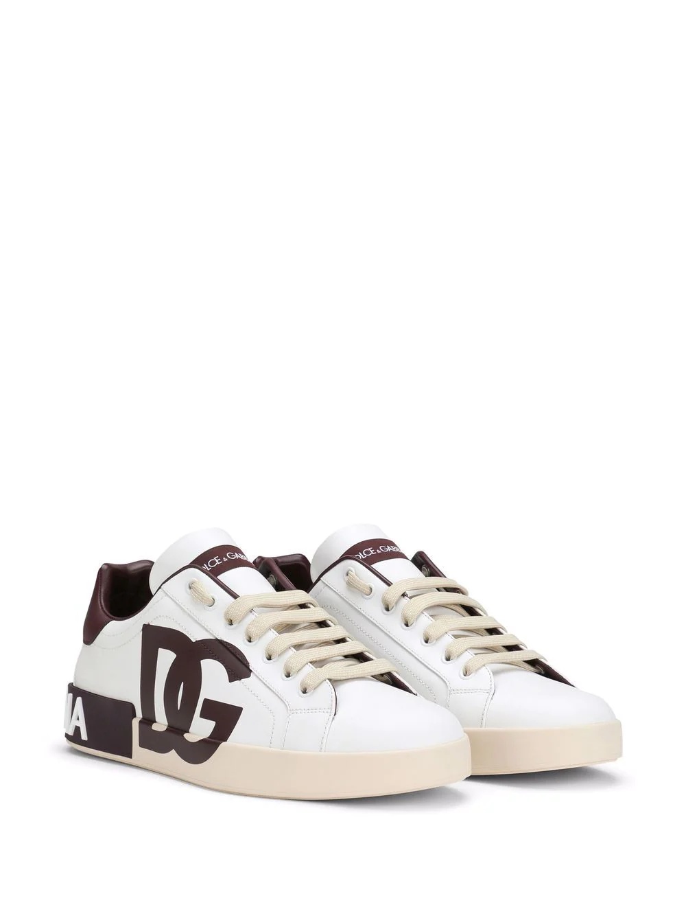 logo-print Portofino sneakers - 2