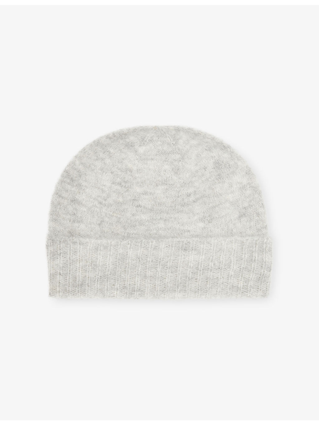 Fluffy Brand-Embroidered Alpaca-Blend Beanie Hat - 3