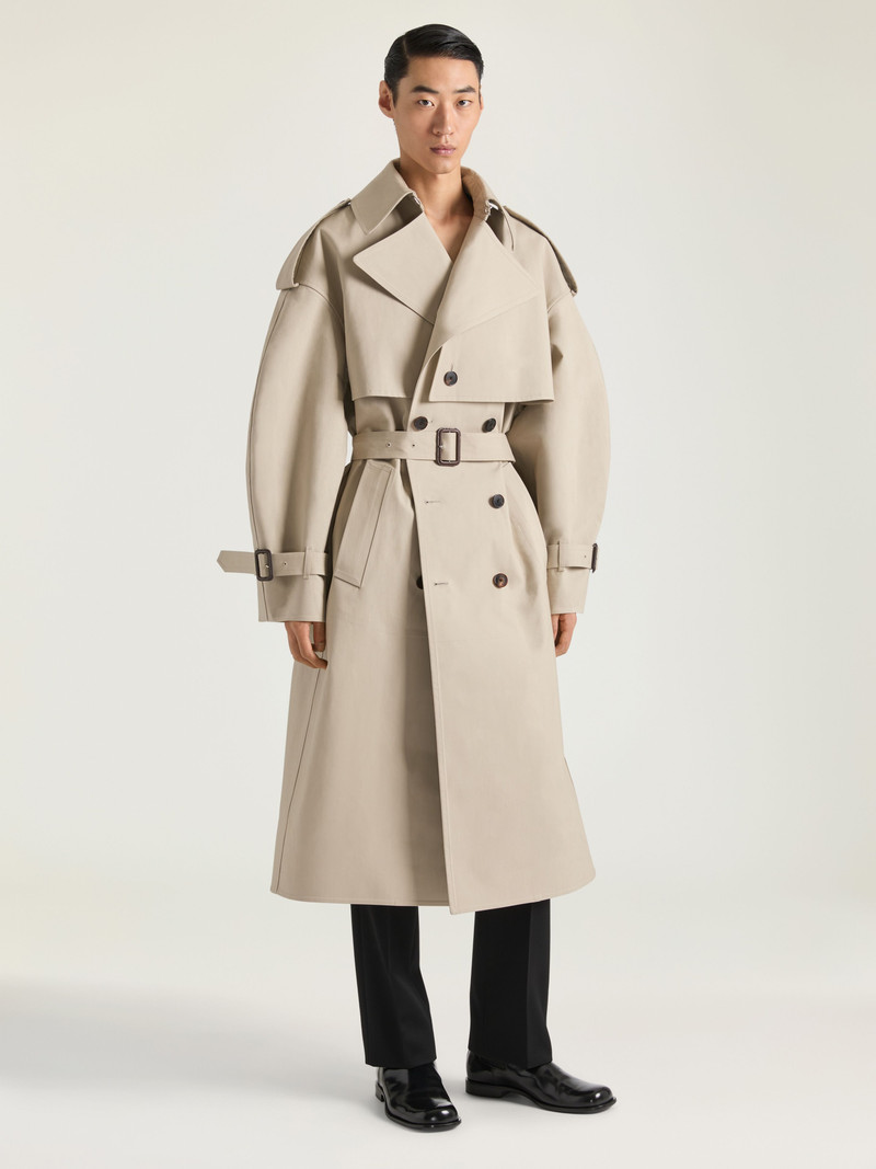 Givenchy COUTURE SEAM TRENCH COAT IN COTTON outlook
