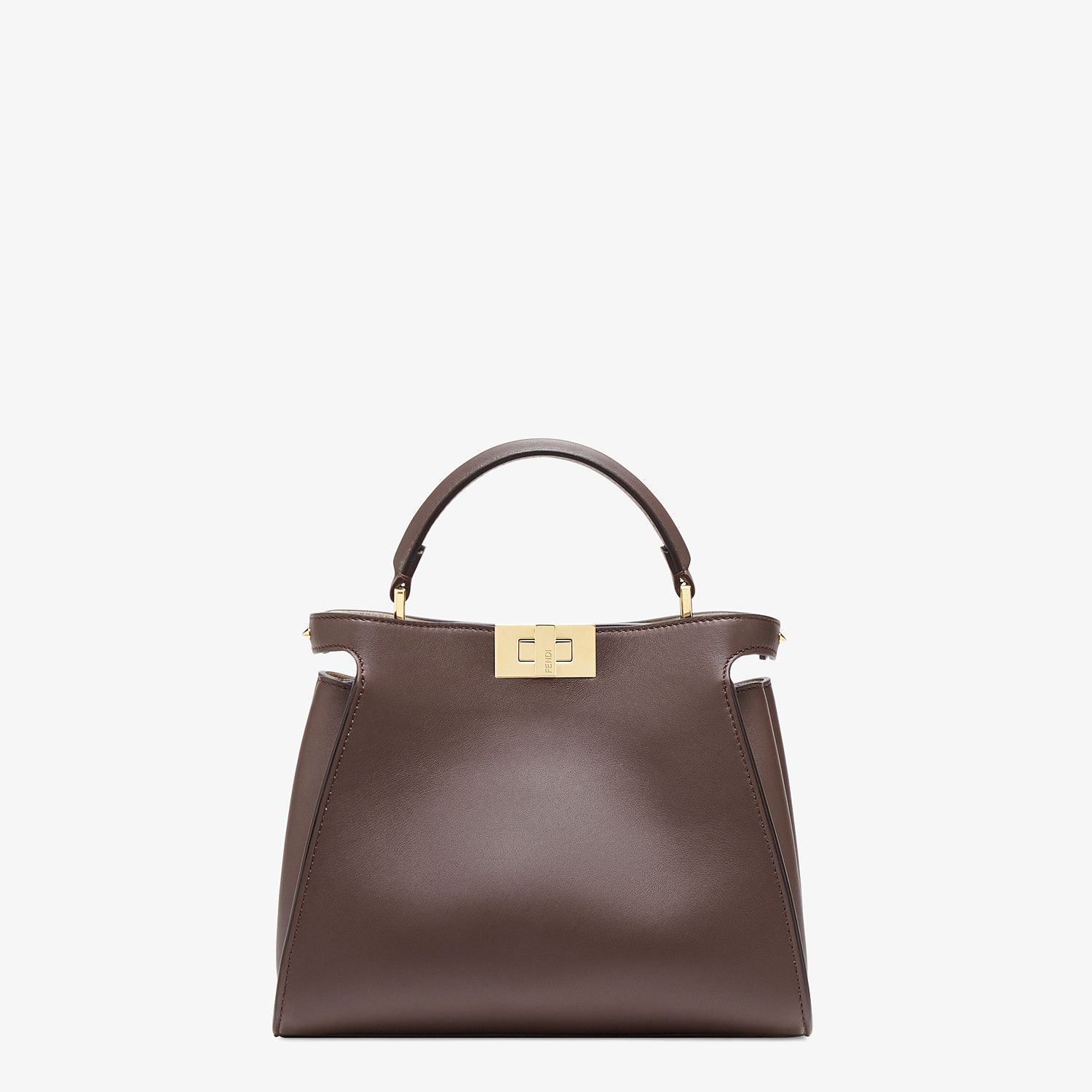 Brown leather bag - 1