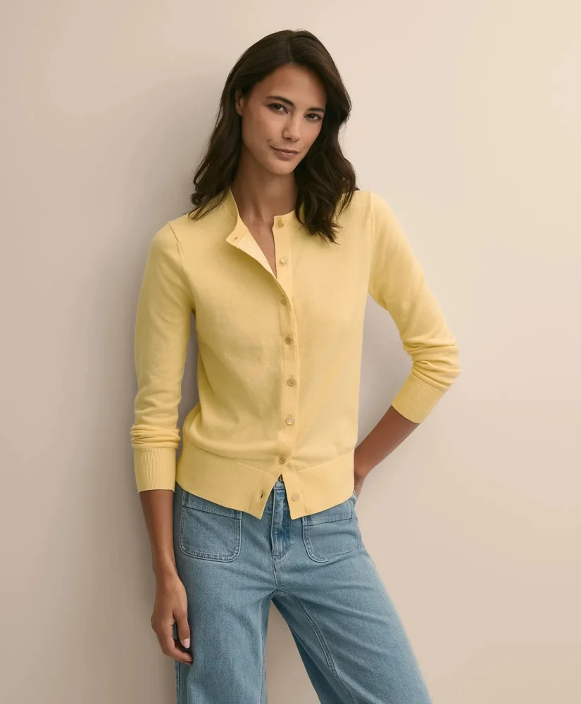 Supima® Cotton Cardigan - 1
