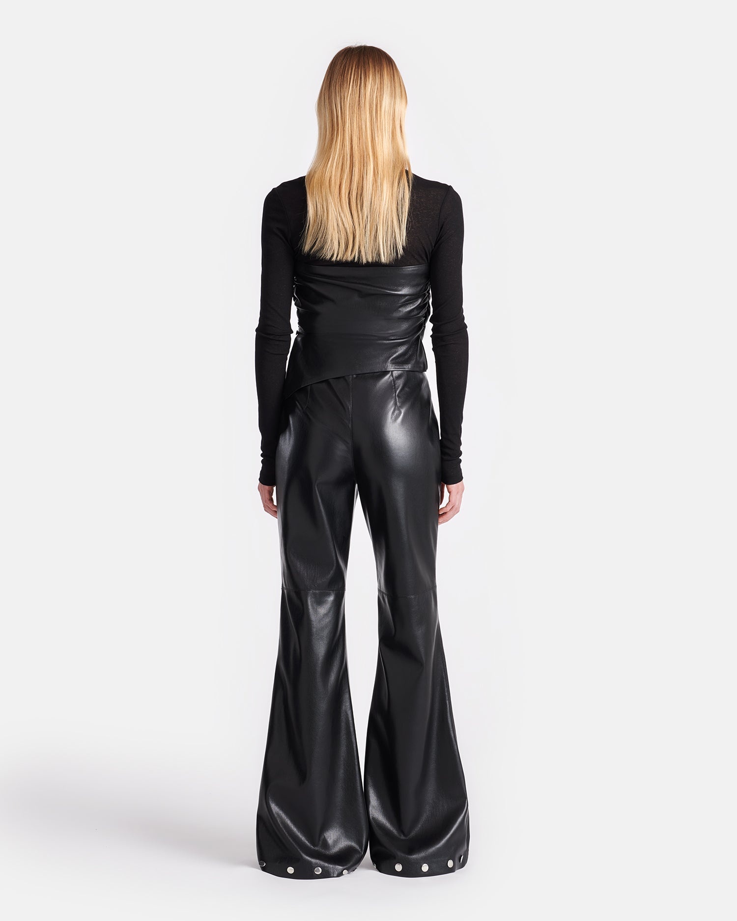 Mesh Jersey And Okobor™ Alt-Leather Top - 5