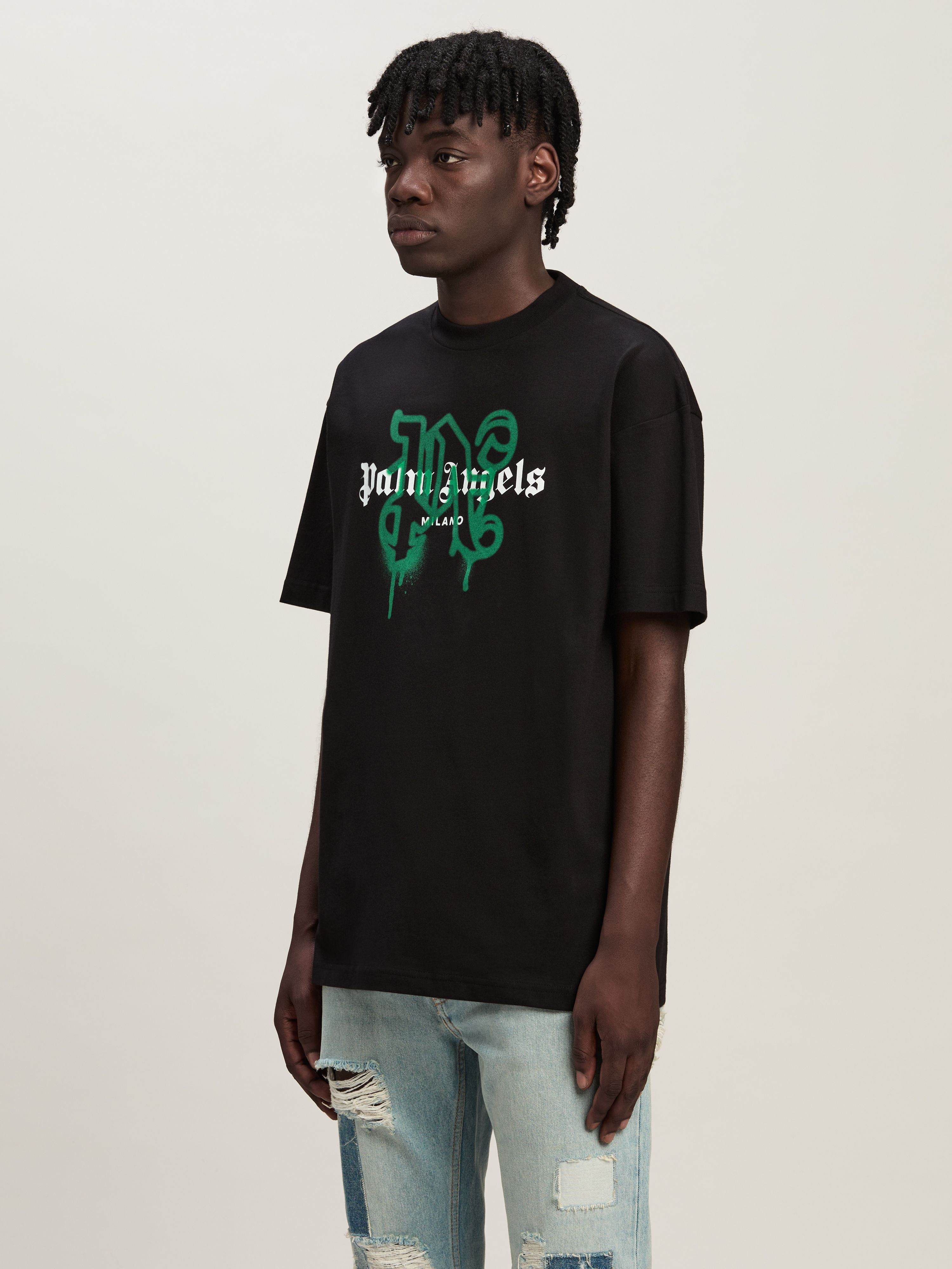 Monogram Spray City T-Shirt Milano - 4