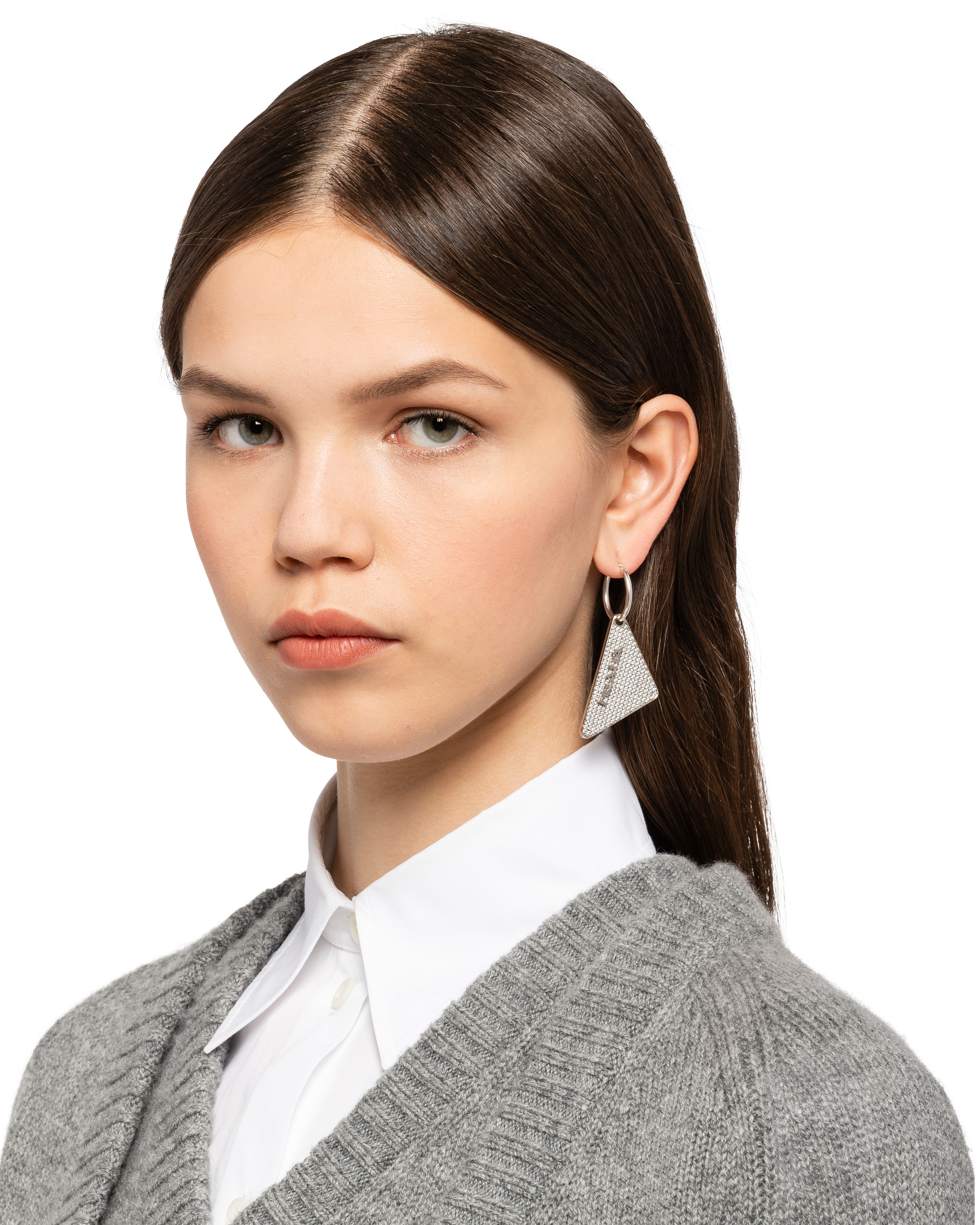 Crystal Logo Jewels left earring - 2