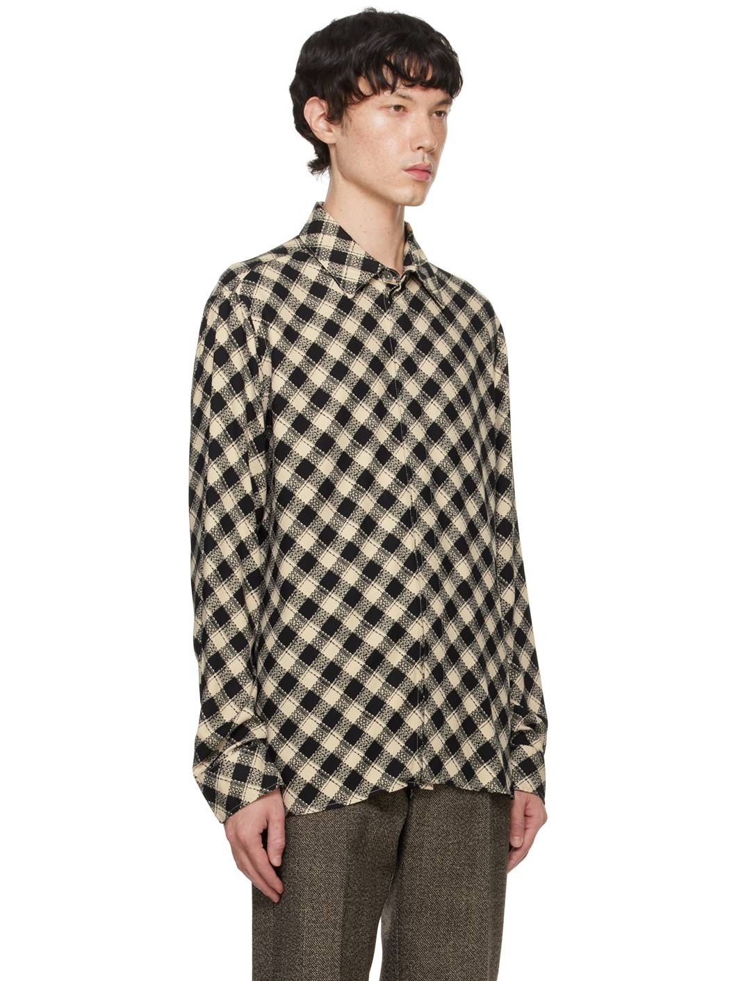 Off-White & Black Classic Shirt - 2