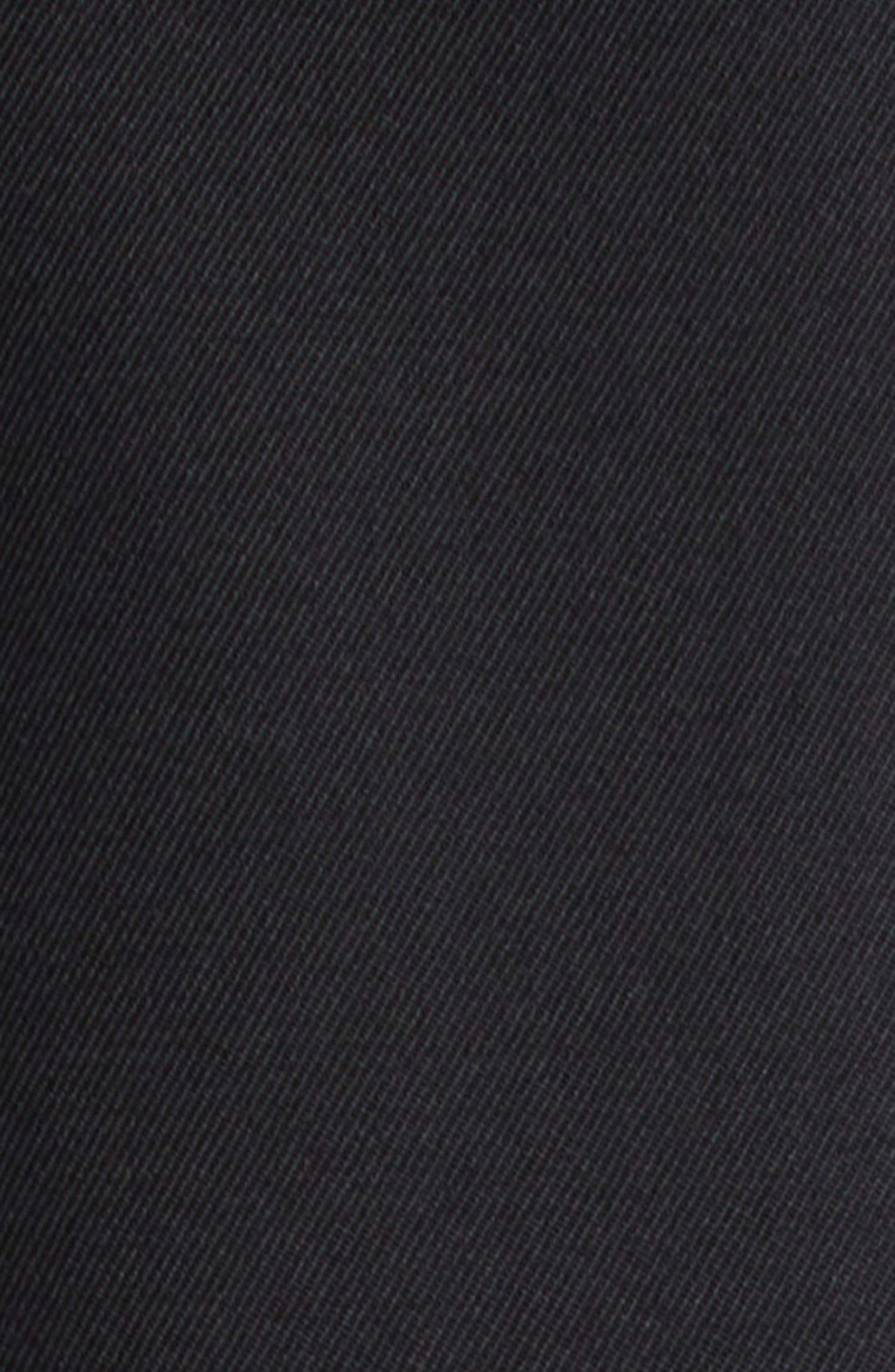 Jil Sander Wool Twill Midi Shirtdress in Black at Nordstrom - 6