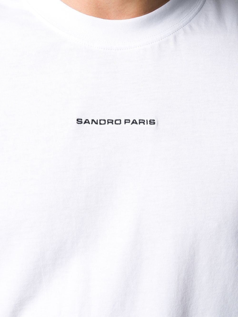 embroidered logo T-shirt - 5