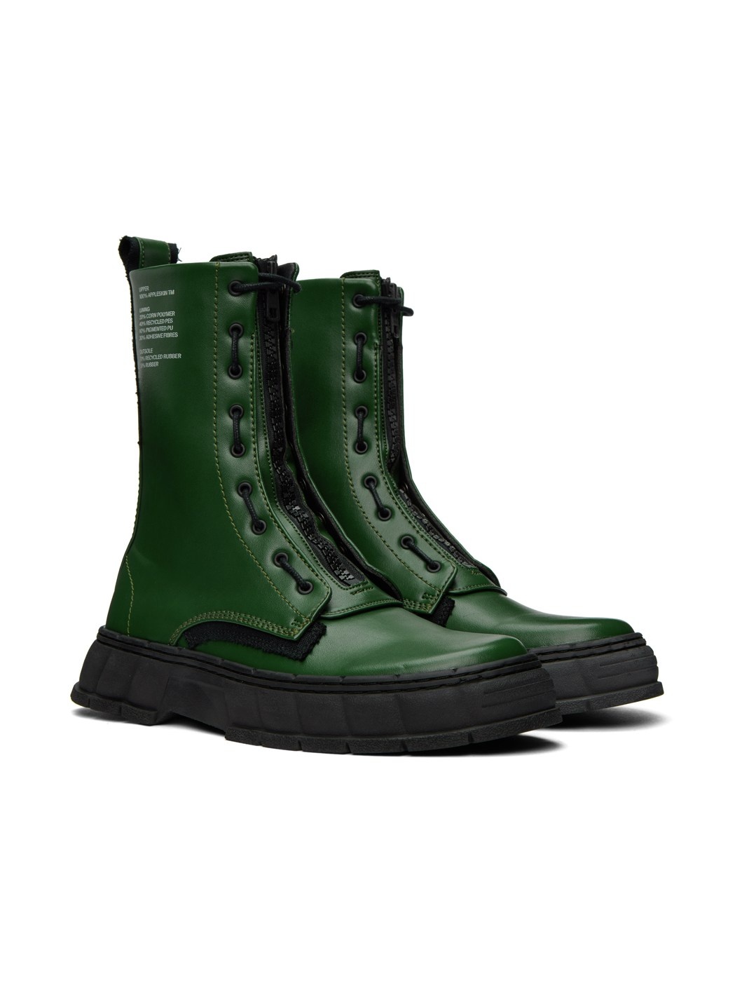 SSENSE Exclusive Green 1992-Z Boots - 8