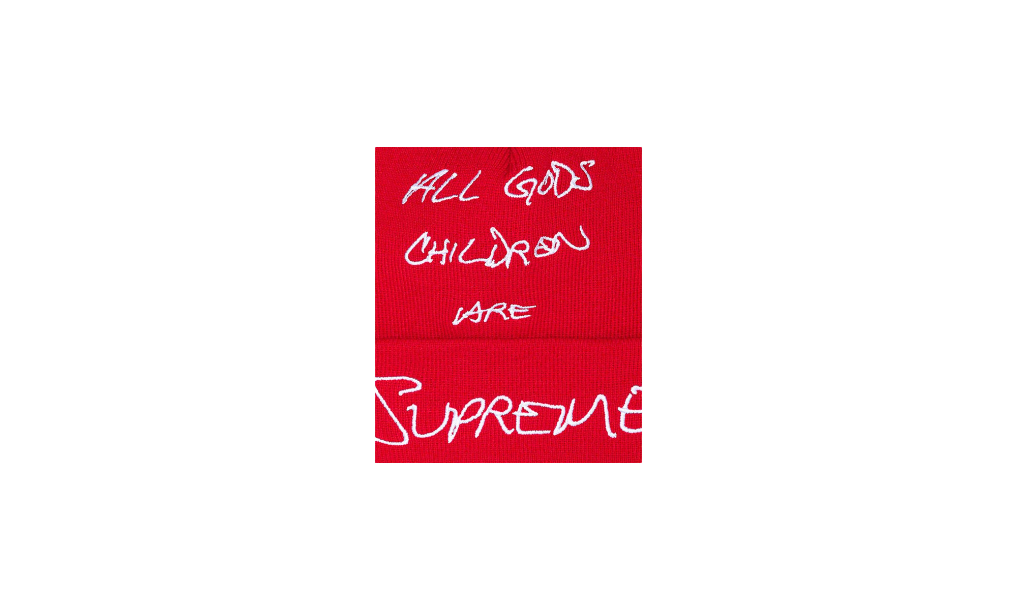God's Children Beanie "Red" - 2