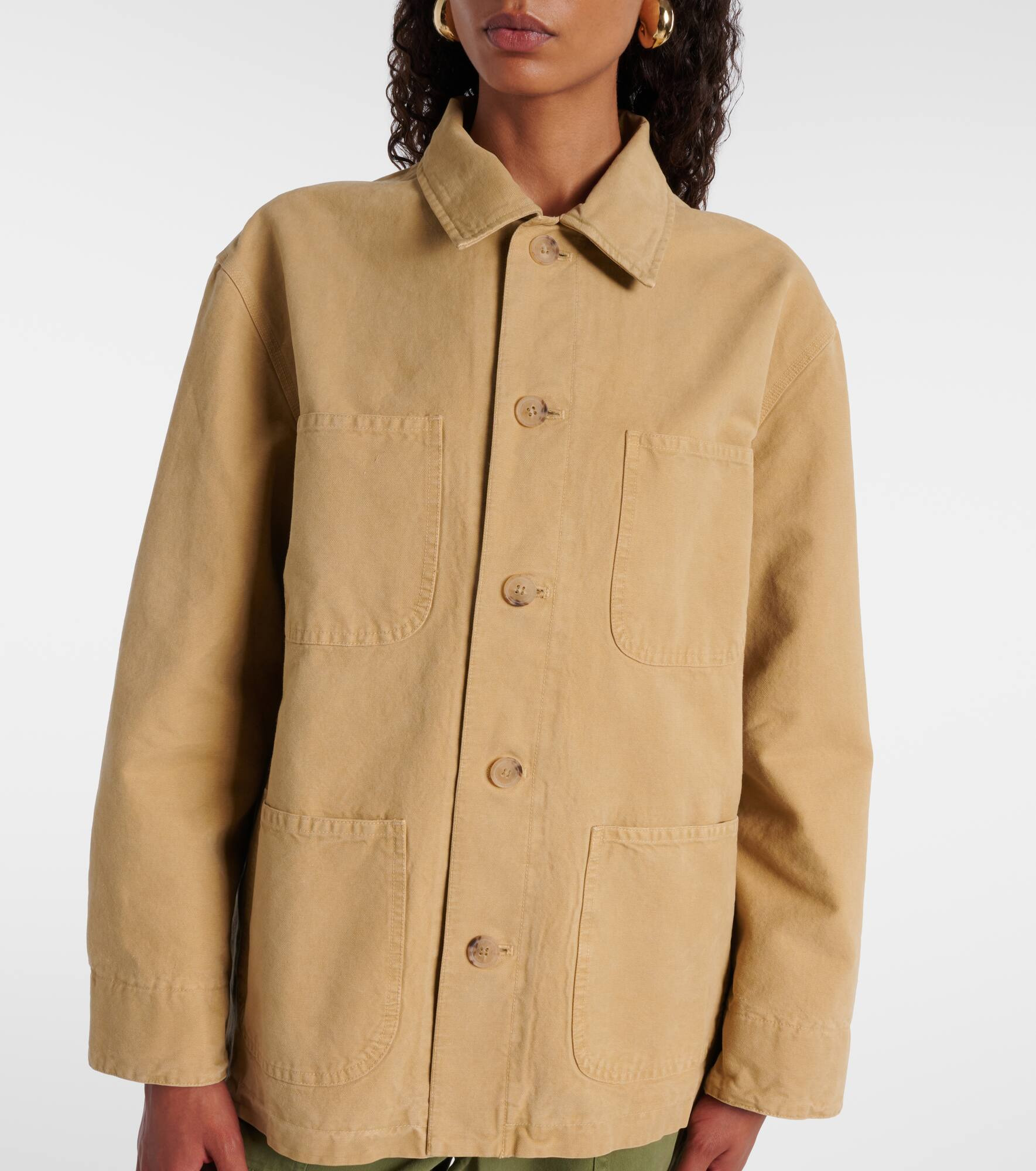Samy cotton overshirt - 6