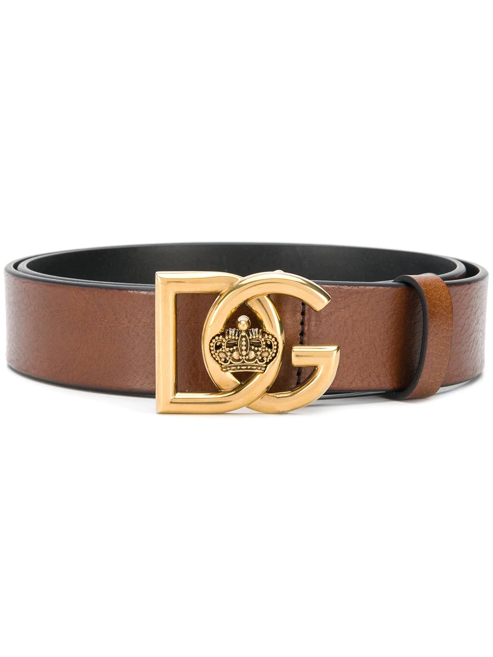 crown logo buckle belt - 1