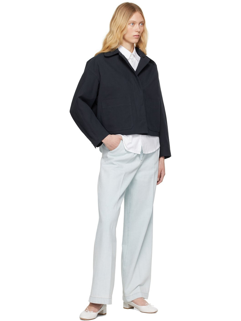 A.P.C. Navy Bianca Jacket outlook