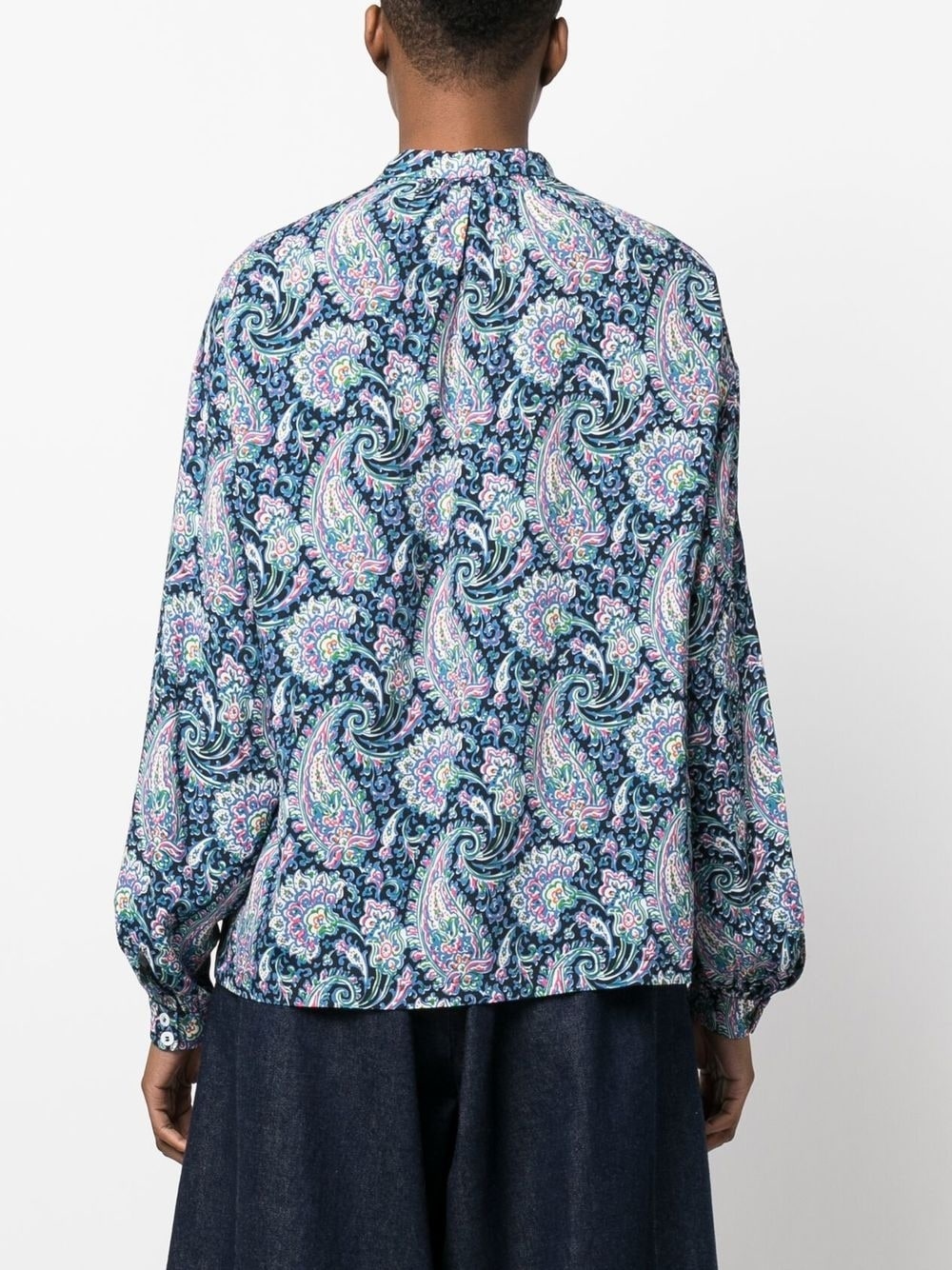 paisley-print blouse - 3