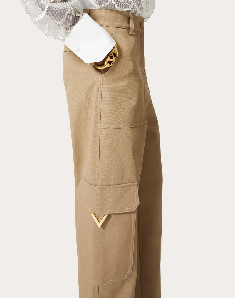 STRETCH COTTON CANVAS CARGO 바지 5