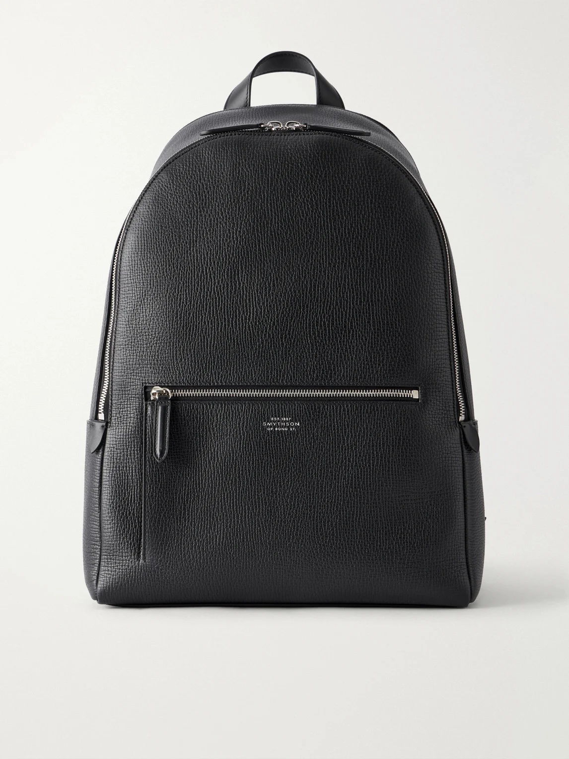 Full-Grain Leather Backpack - 1