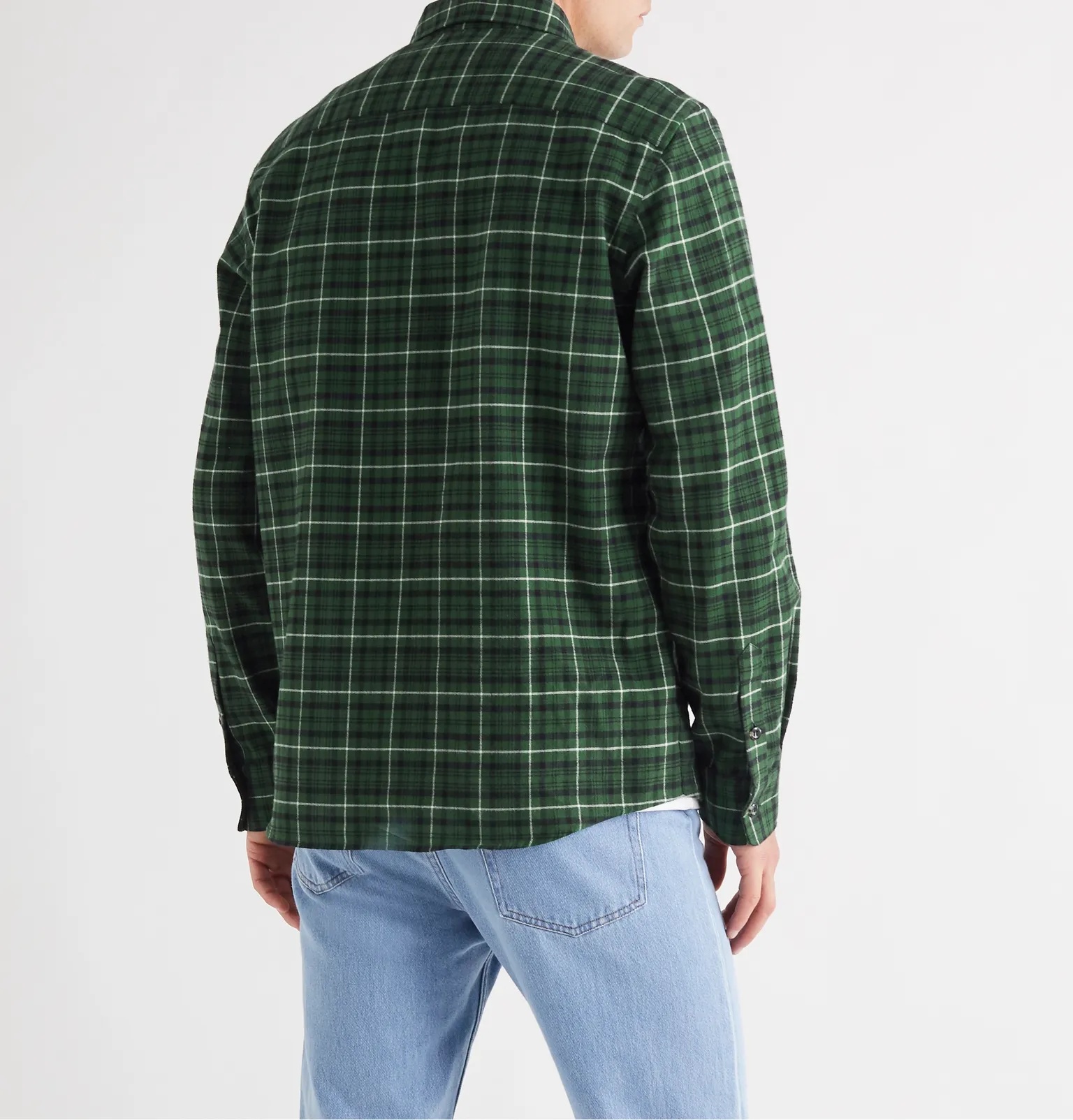 John Checked Cotton Shirt - 4