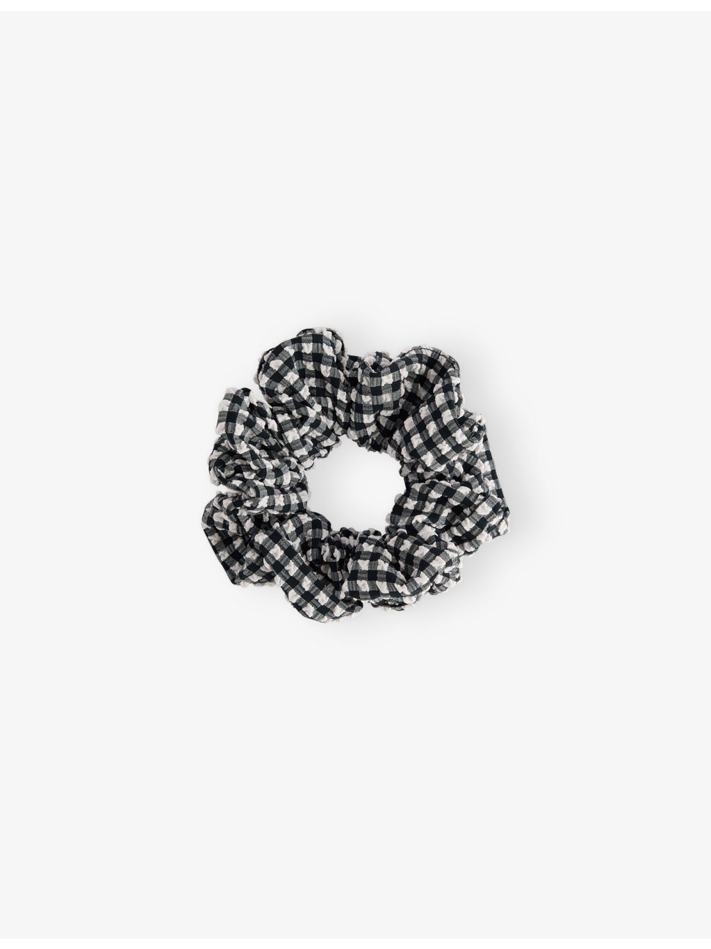 Ruched stretch-woven scrunchie - 1