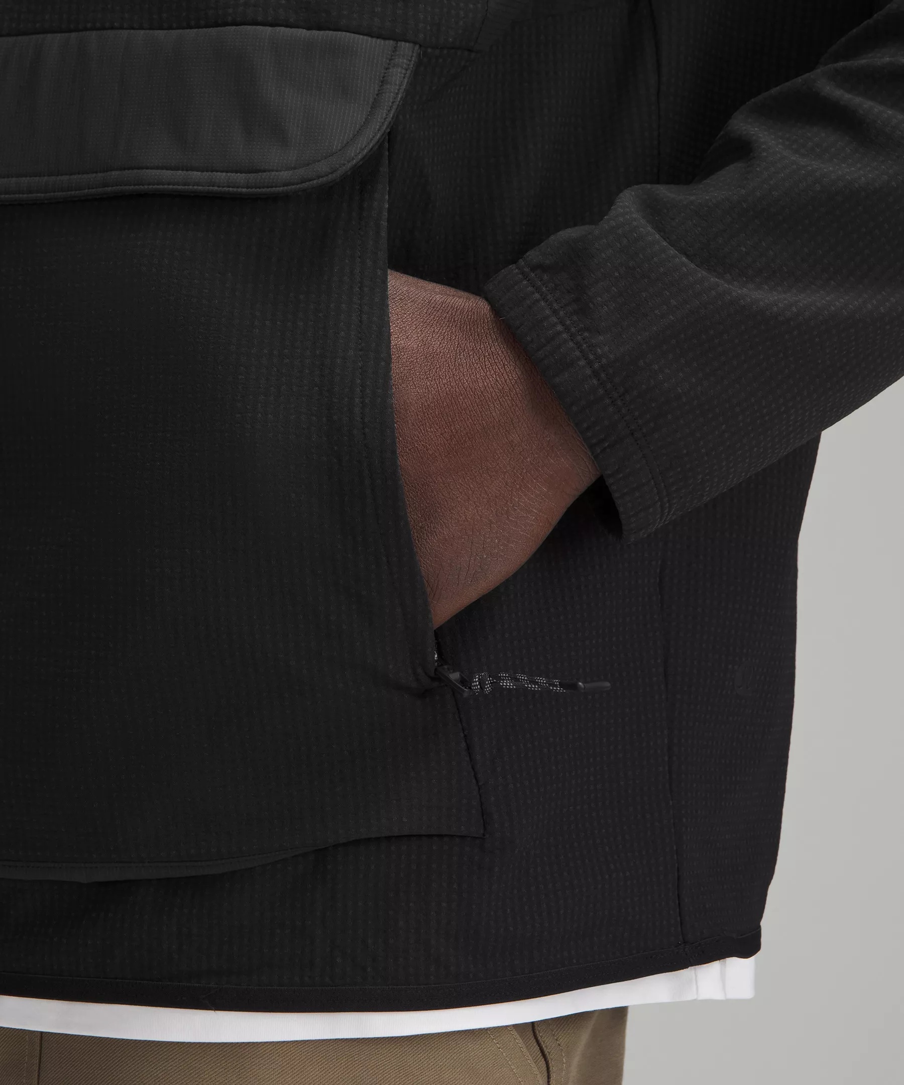 Grid Fleece Anorak - 5