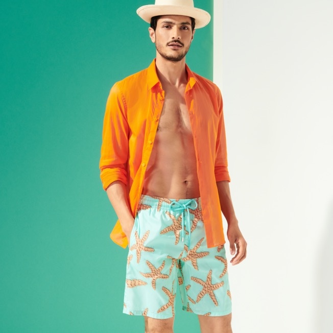 Men Swim Trunks Long Sand Starlettes - 6