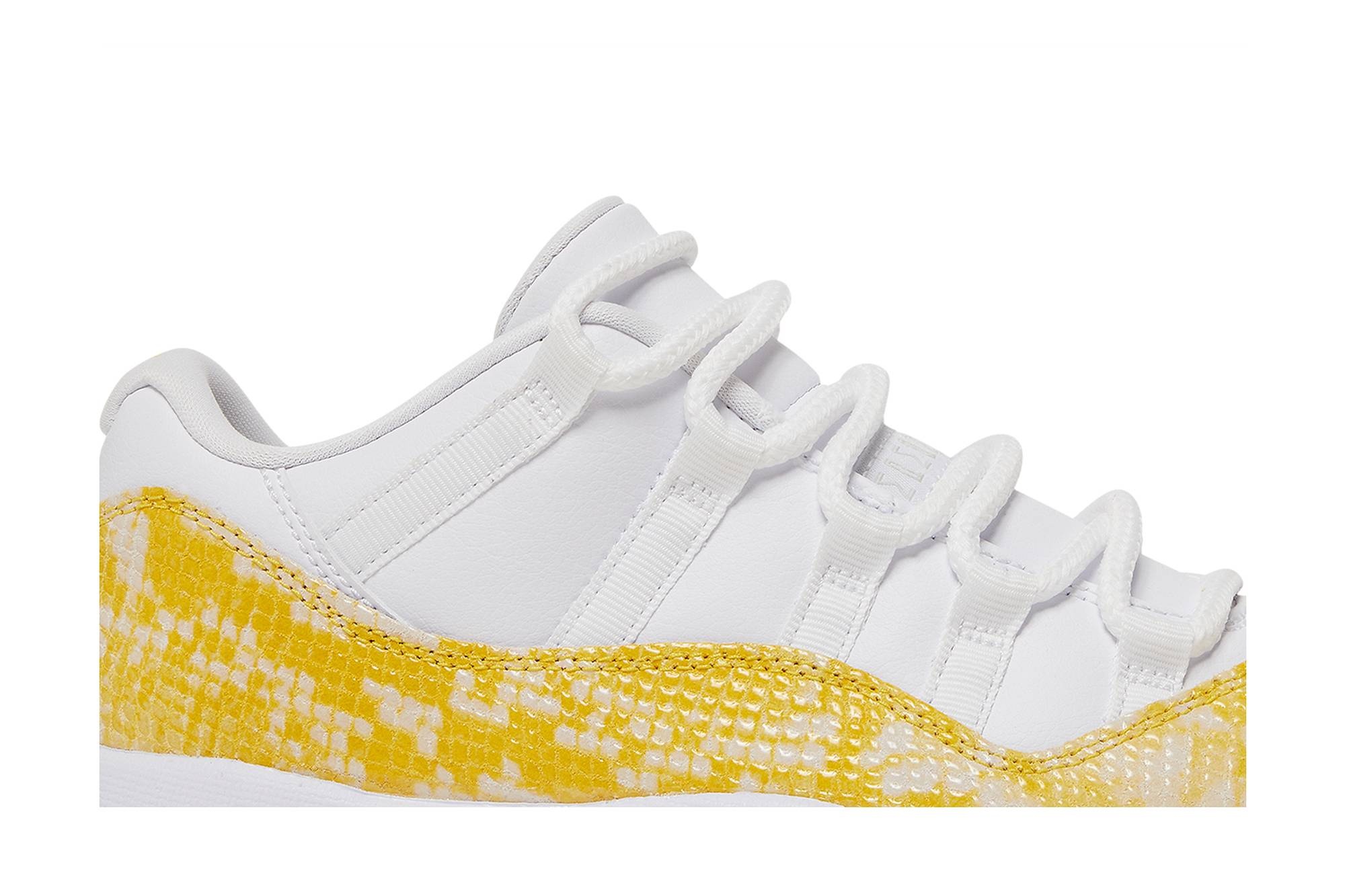 Wmns Air Jordan 11 Low 'Yellow Snakeskin' - 2