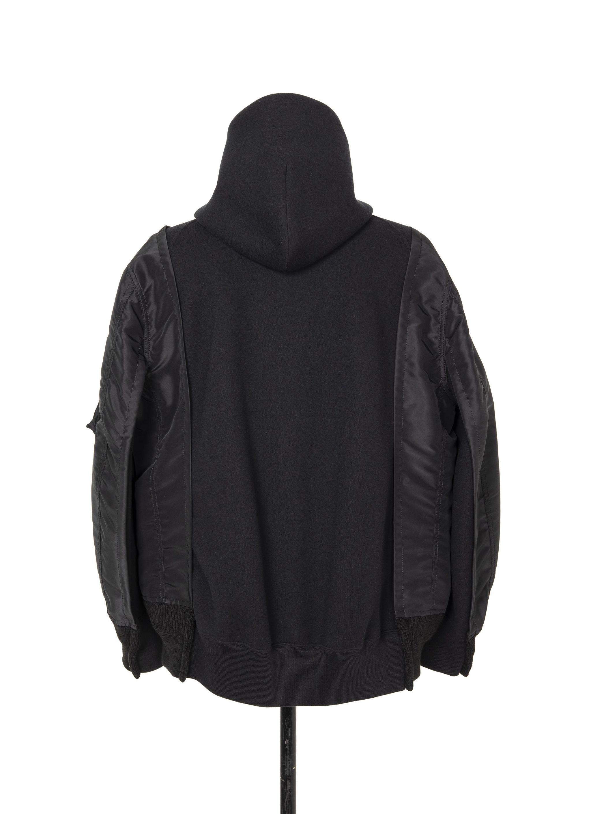 Nylon Twill x Sponge Sweat Hoodie - 4