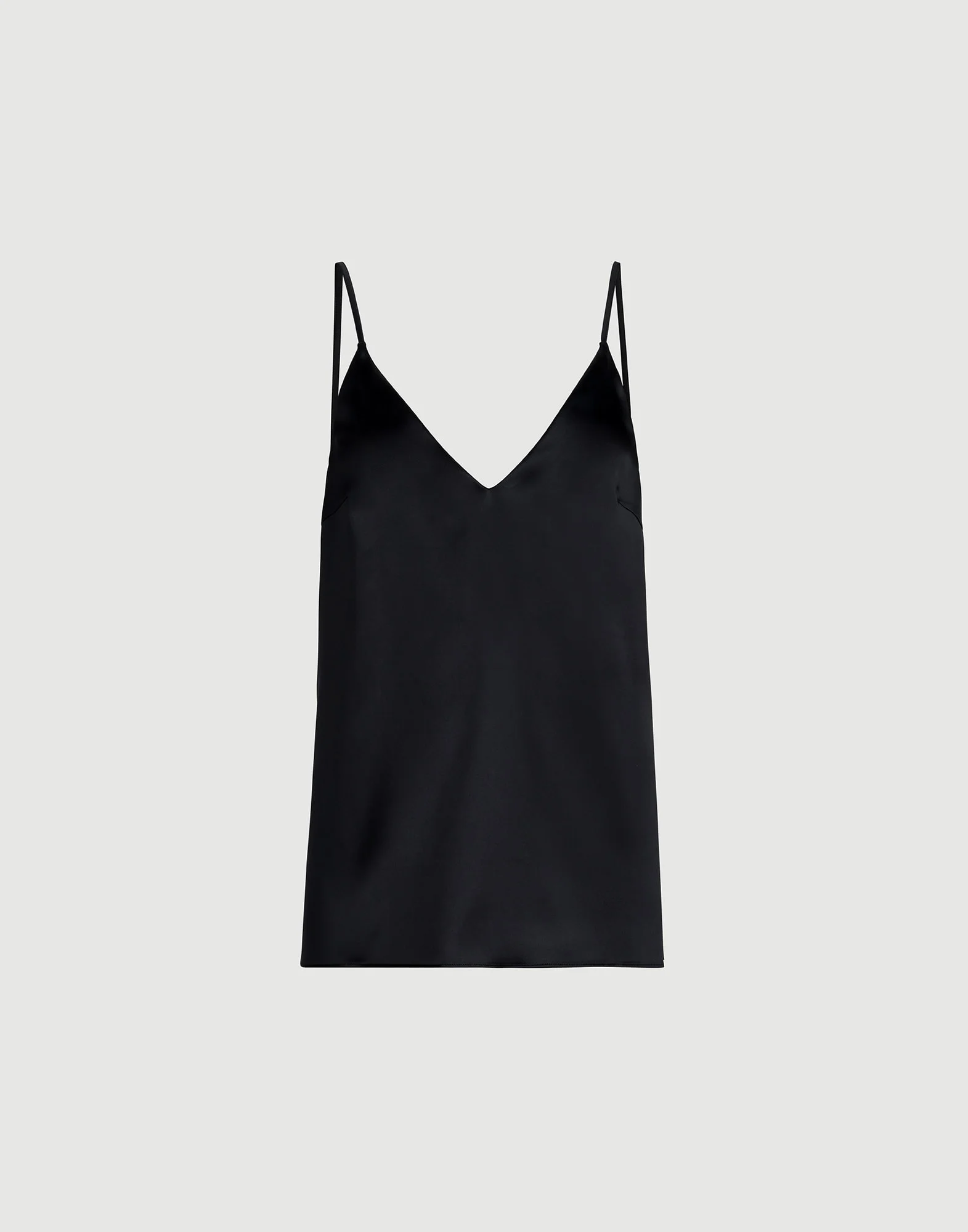 Stretch silk satin camisole - 1