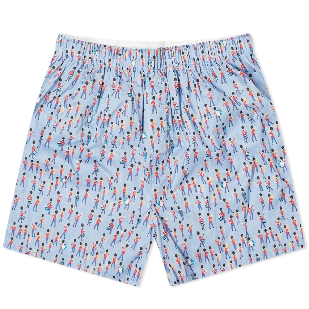 Sunspel Liberty Marching Band Print Boxer Short - 1