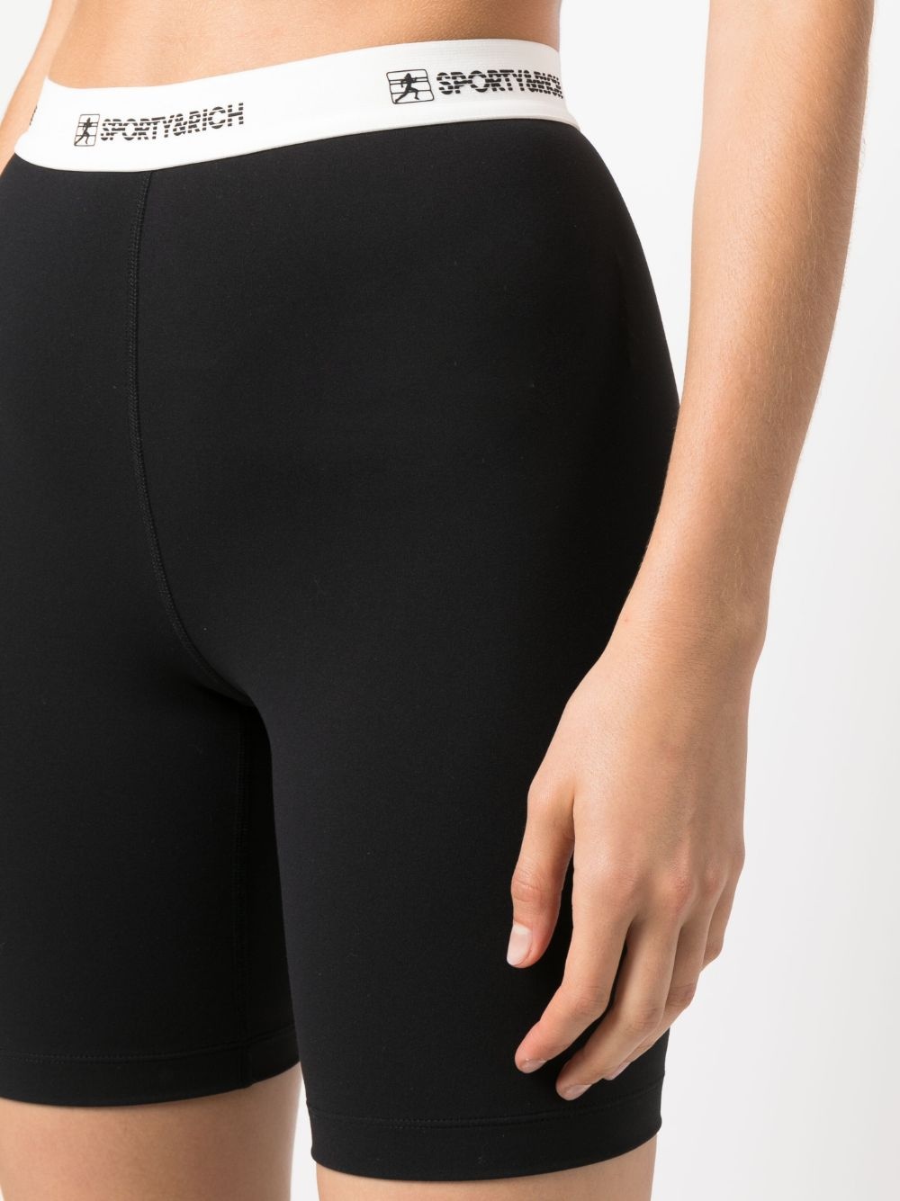 logo-waistband shorts - 5