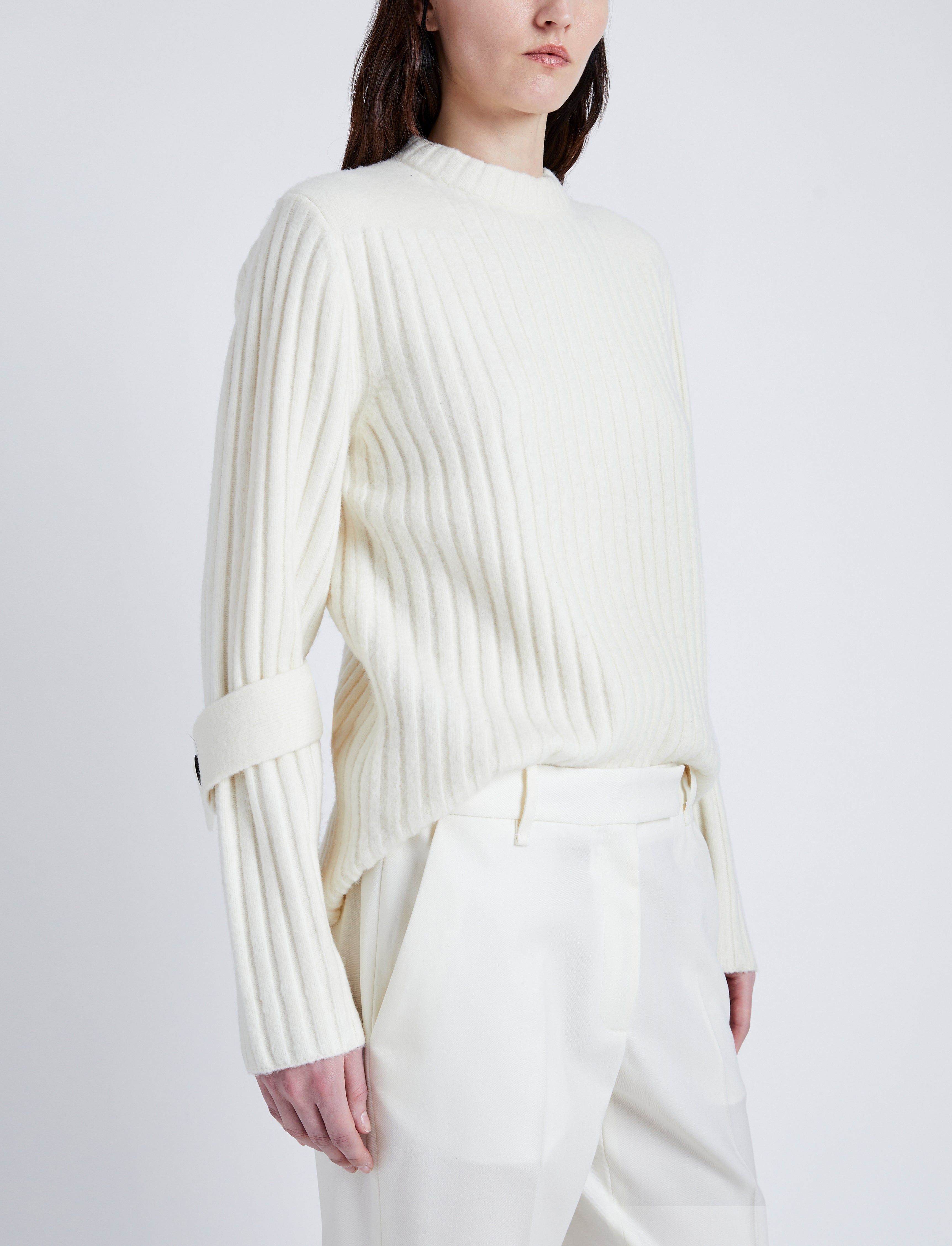 Verona Sweater in Midweight Cashmere Rib - 6