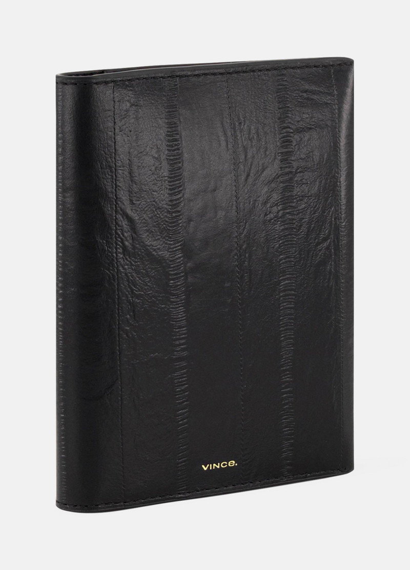 Vince Eel Leather Passport Case outlook