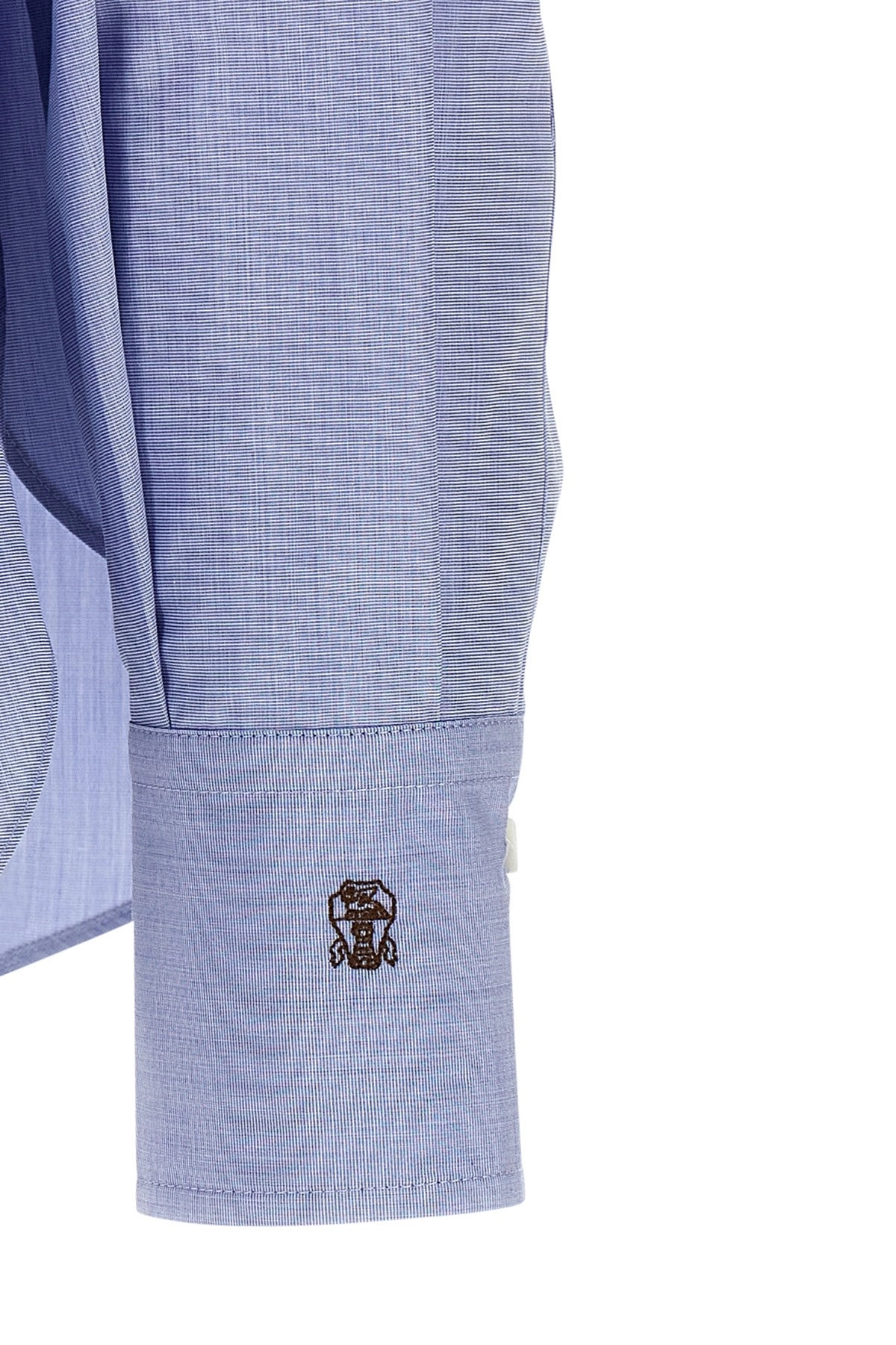 'Shiny Collar Detail' shirt - 6