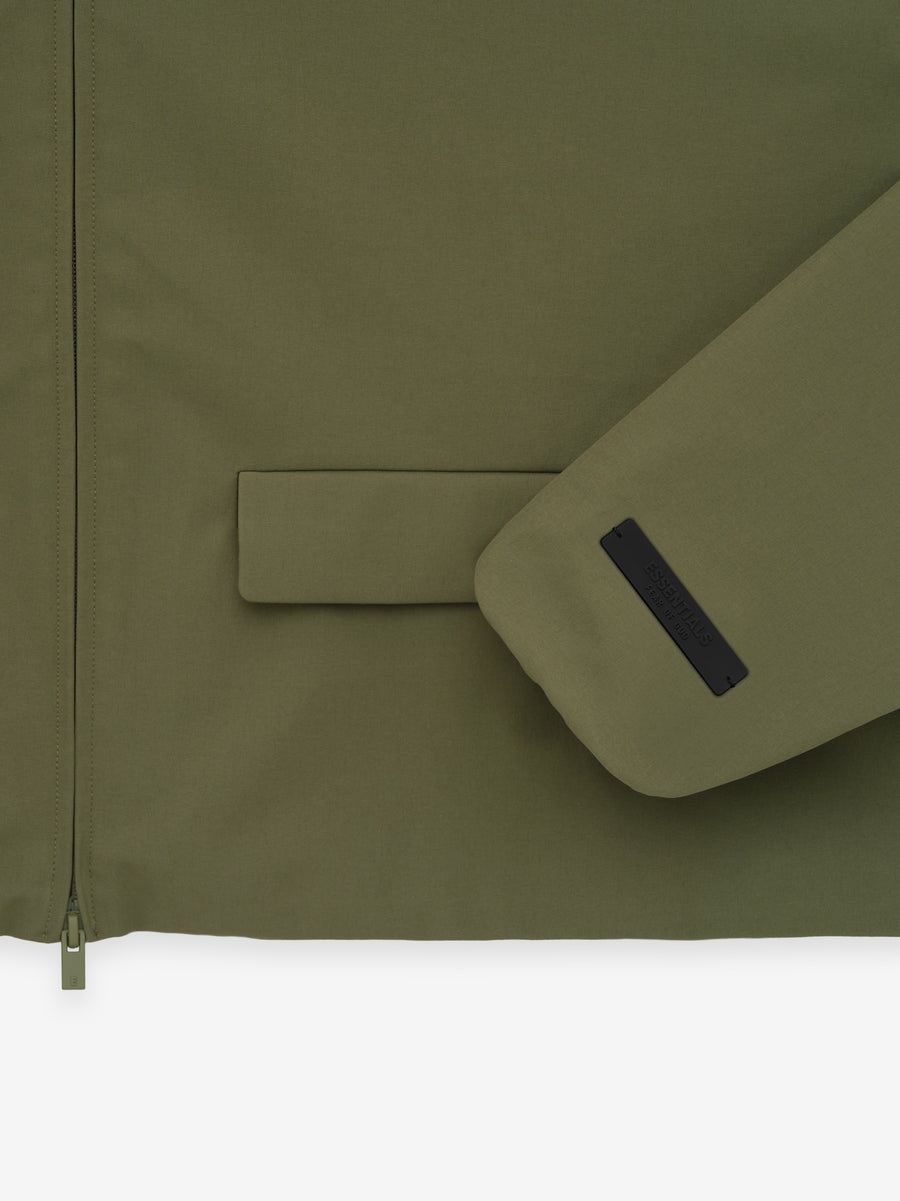 Womens Bonded Nylon Hooded Anorak - 4