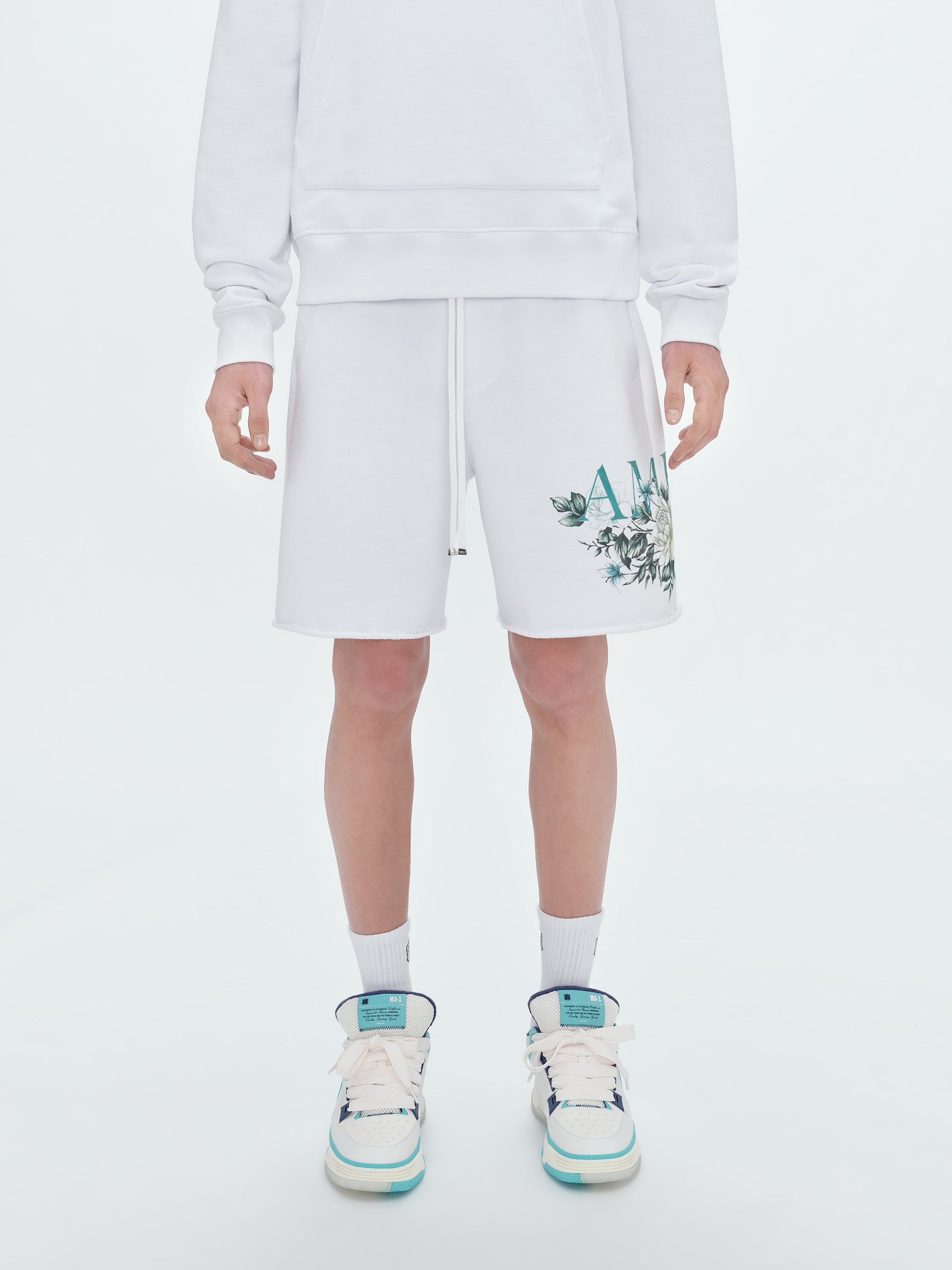 FLORAL AMIRI LOGO  SHORT - 3