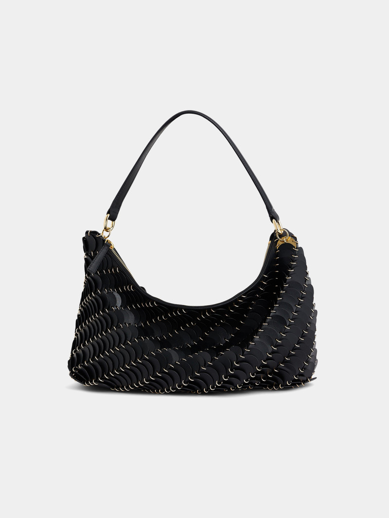 BLACK PACO LEATHER BAG 1