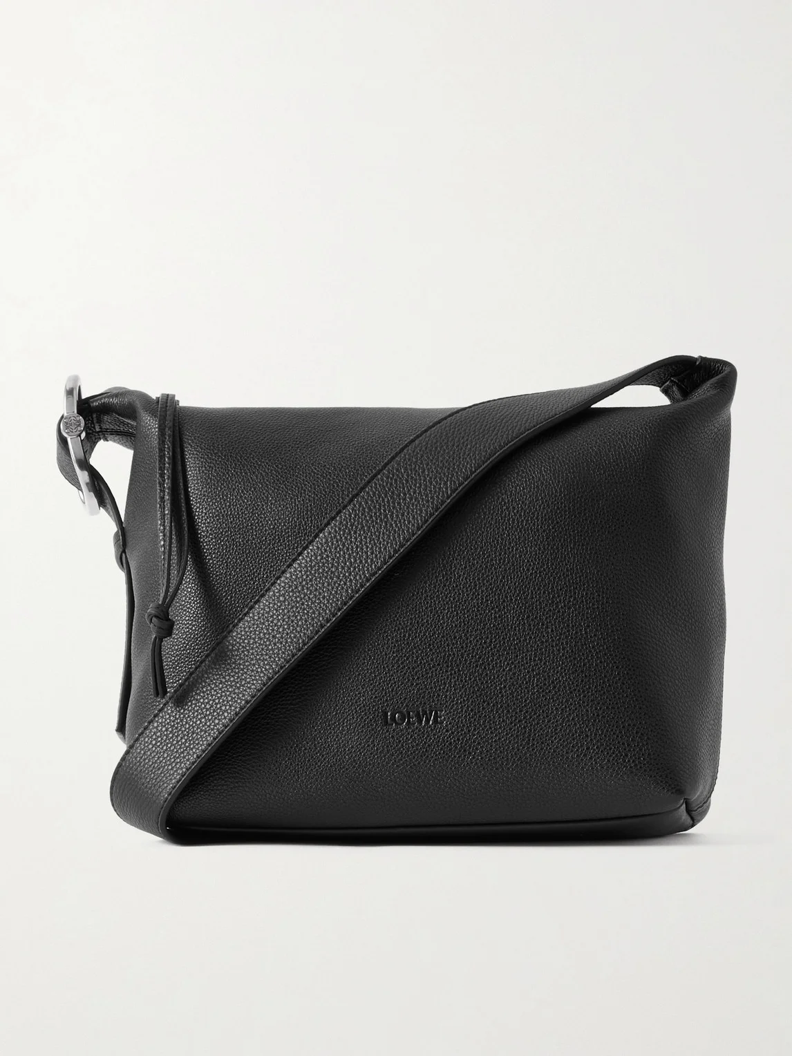 Loop Full-Grain Leather Messenger Bag - 1