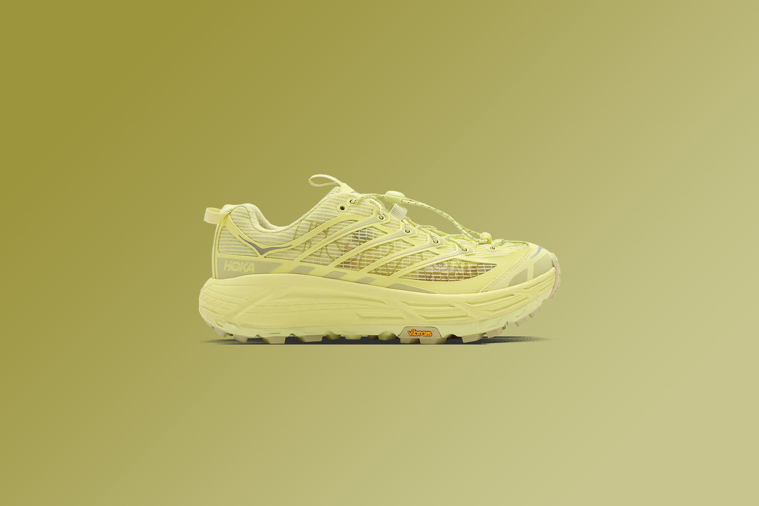 HOKA X JP M32 MAFATE THREE2 GRID - YUZU/CARDAMOM - 5