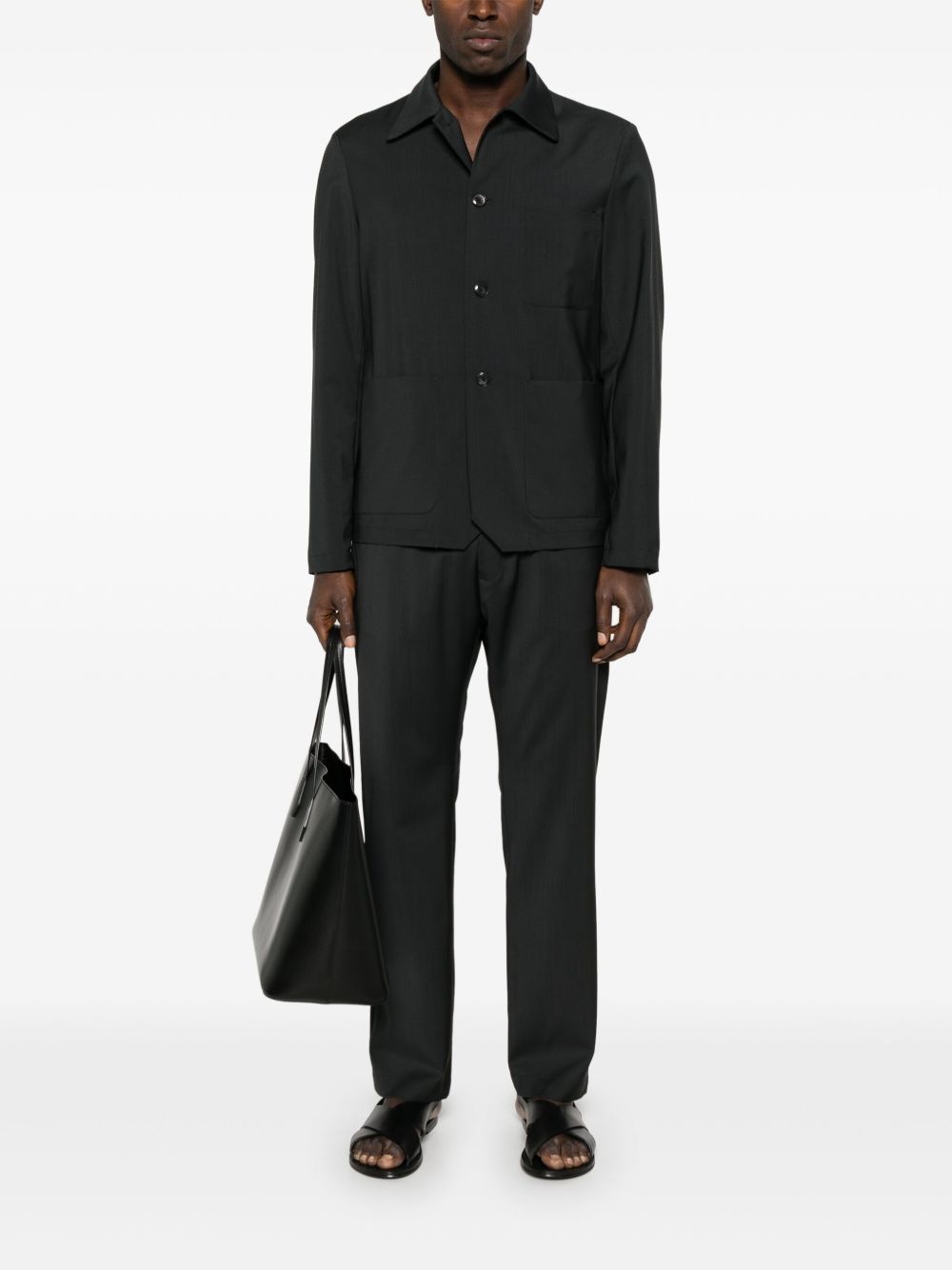 virgin-wool shirt - 2
