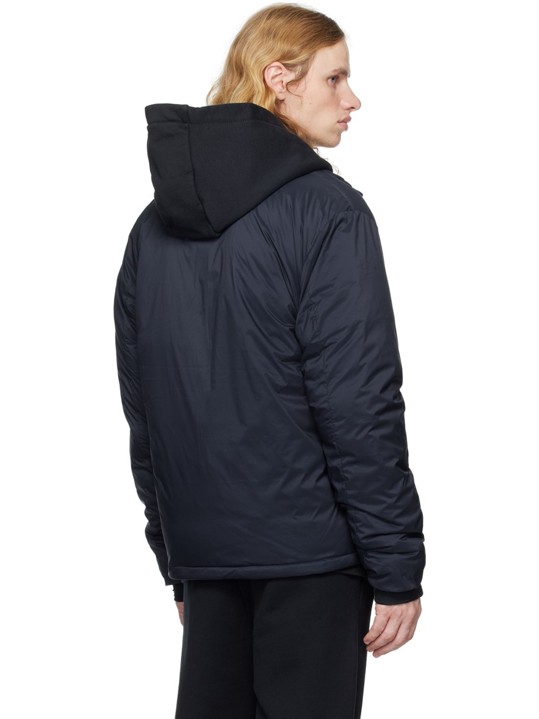 Navy Lodge Down Jacket - 3