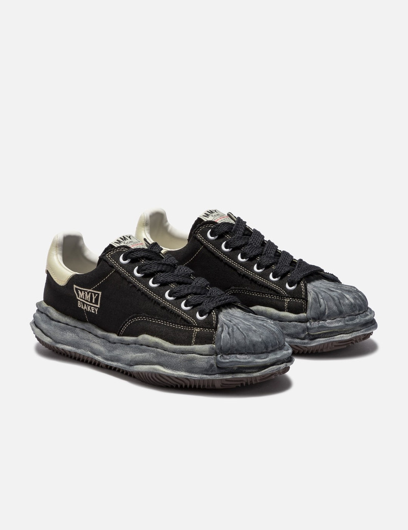 "BLAKEY" ORIGINAL VINTAGE LIKE SOLE CANVAS LOW-TOP SNEAKER 4
