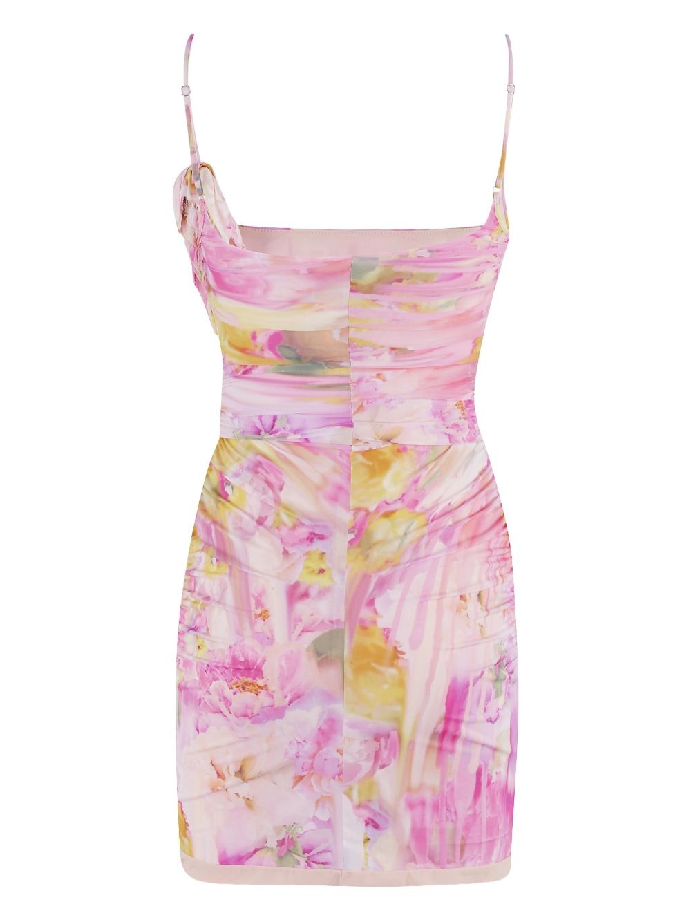 floral-print minidress - 2
