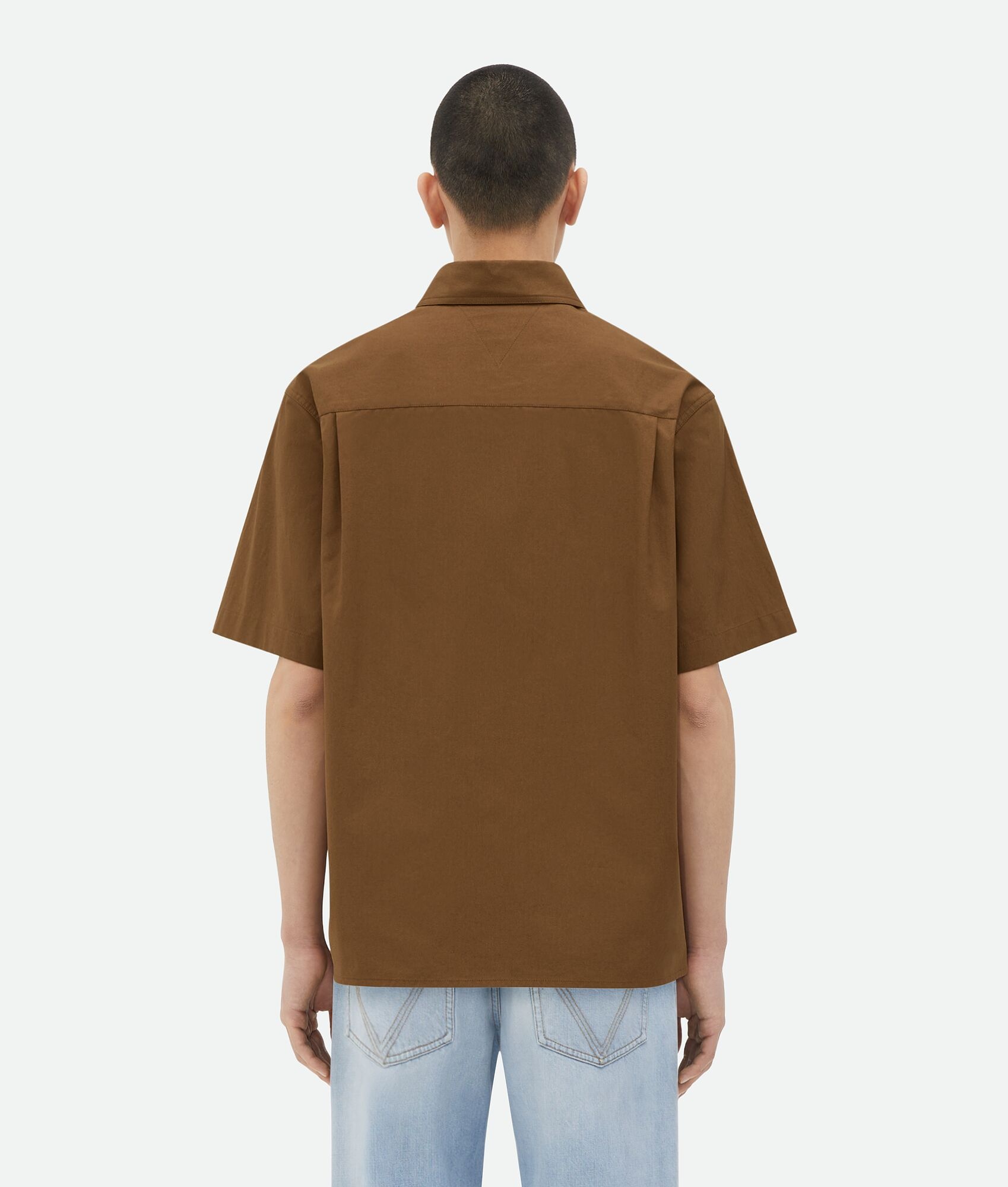 Short-Sleeved Cotton Shirt - 3