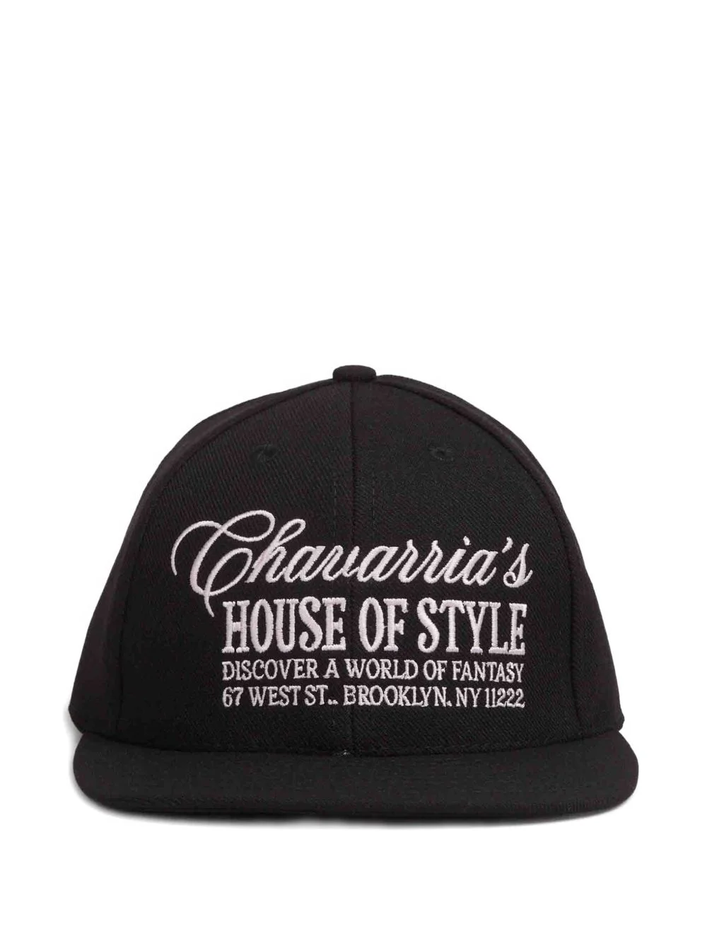 embroidered baseball cap - 1