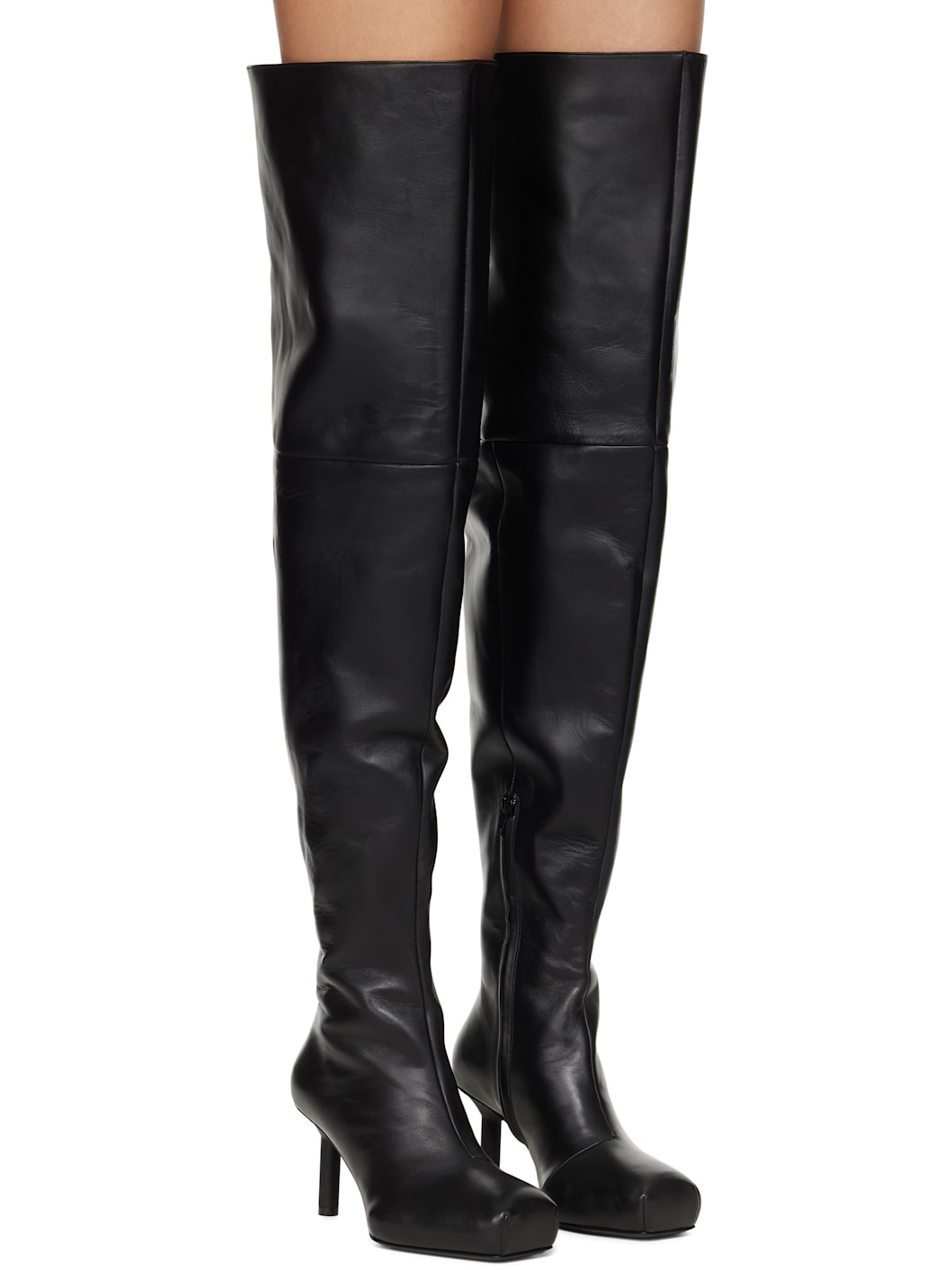 Black Pina Tall Boots - 4