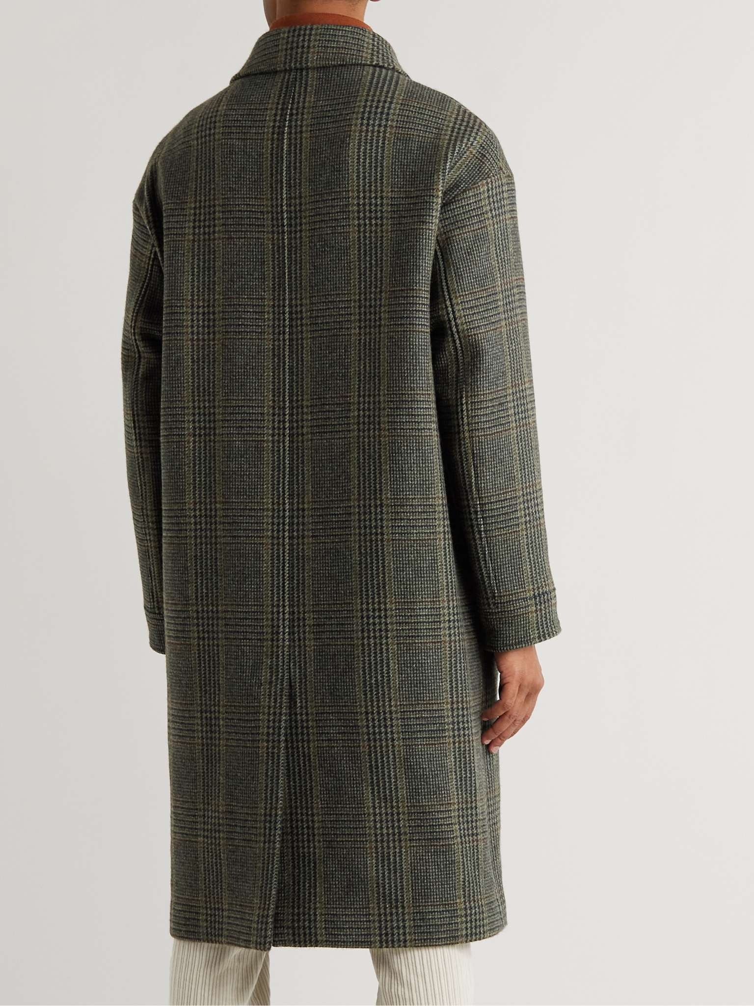 Irvine Checked Rain System Cashmere Coat - 4