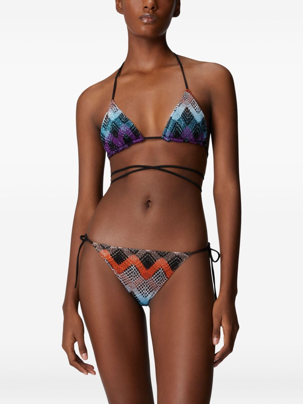 zigzag-pattern bikini - 2