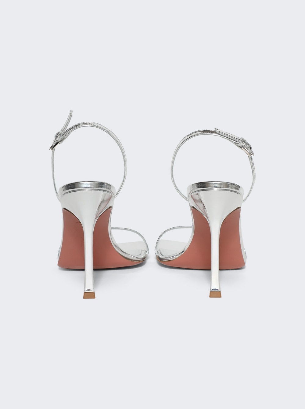 Maya Slingback Sandals Silver Mirror - 4