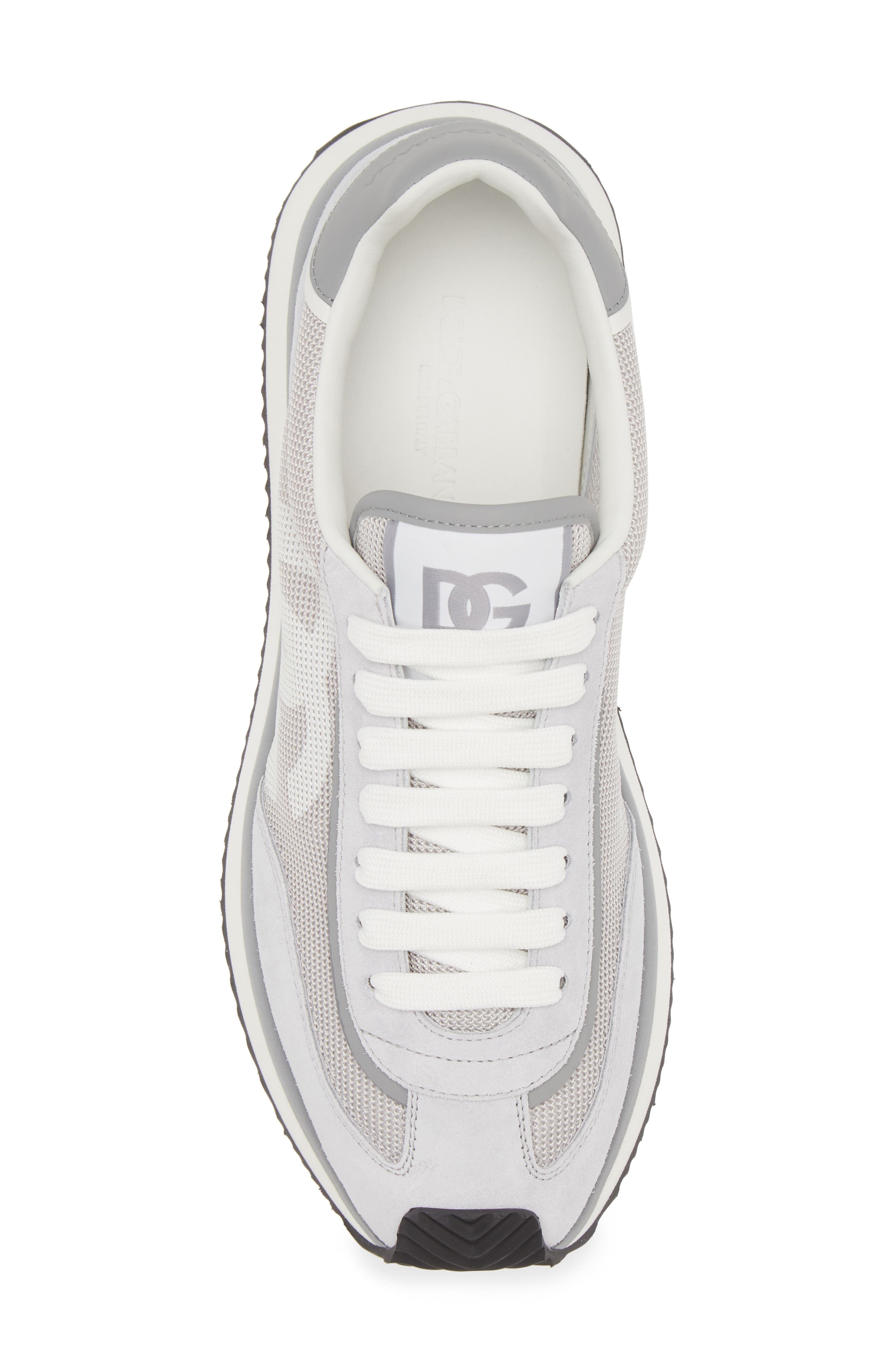 Dolce&Gabbana DG Cushion Sneaker in Ice Grey/Med Grey/Anthracit at Nordstrom - 5