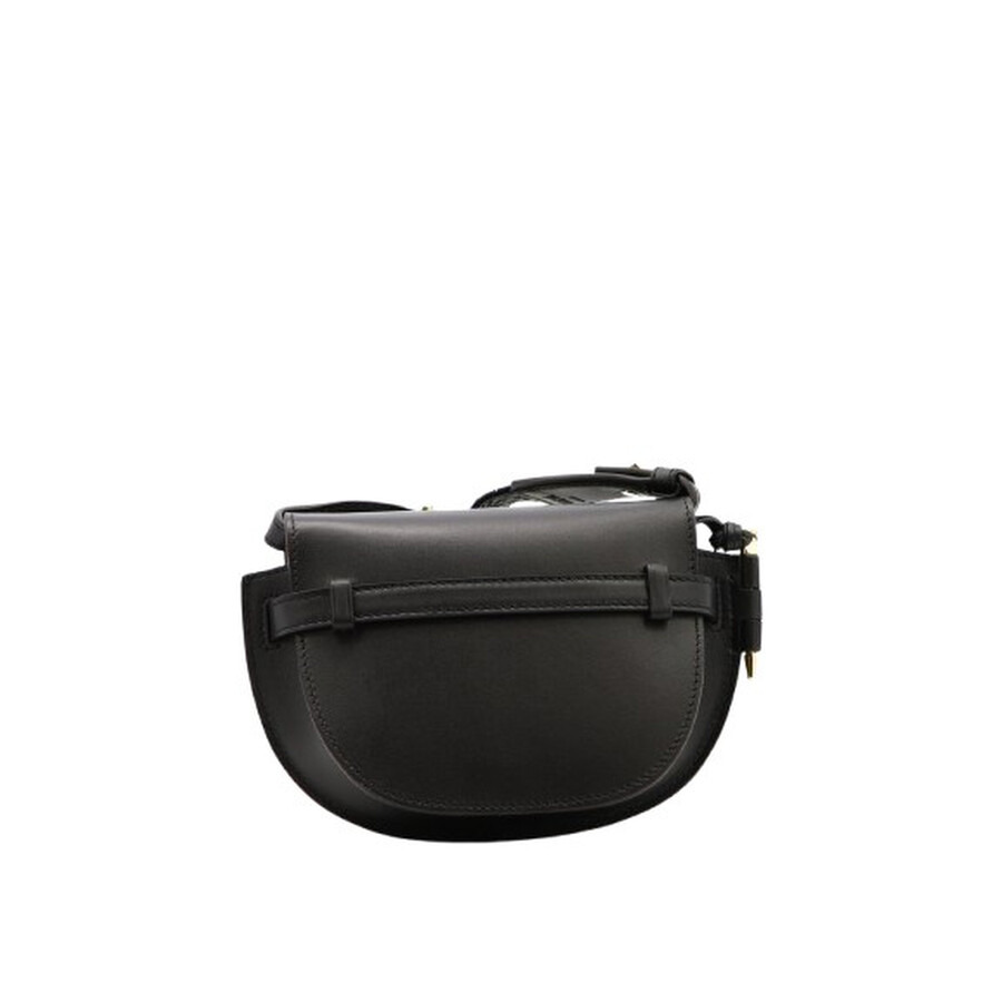 Loewe Mini Gate Dual Bag in Black - 3