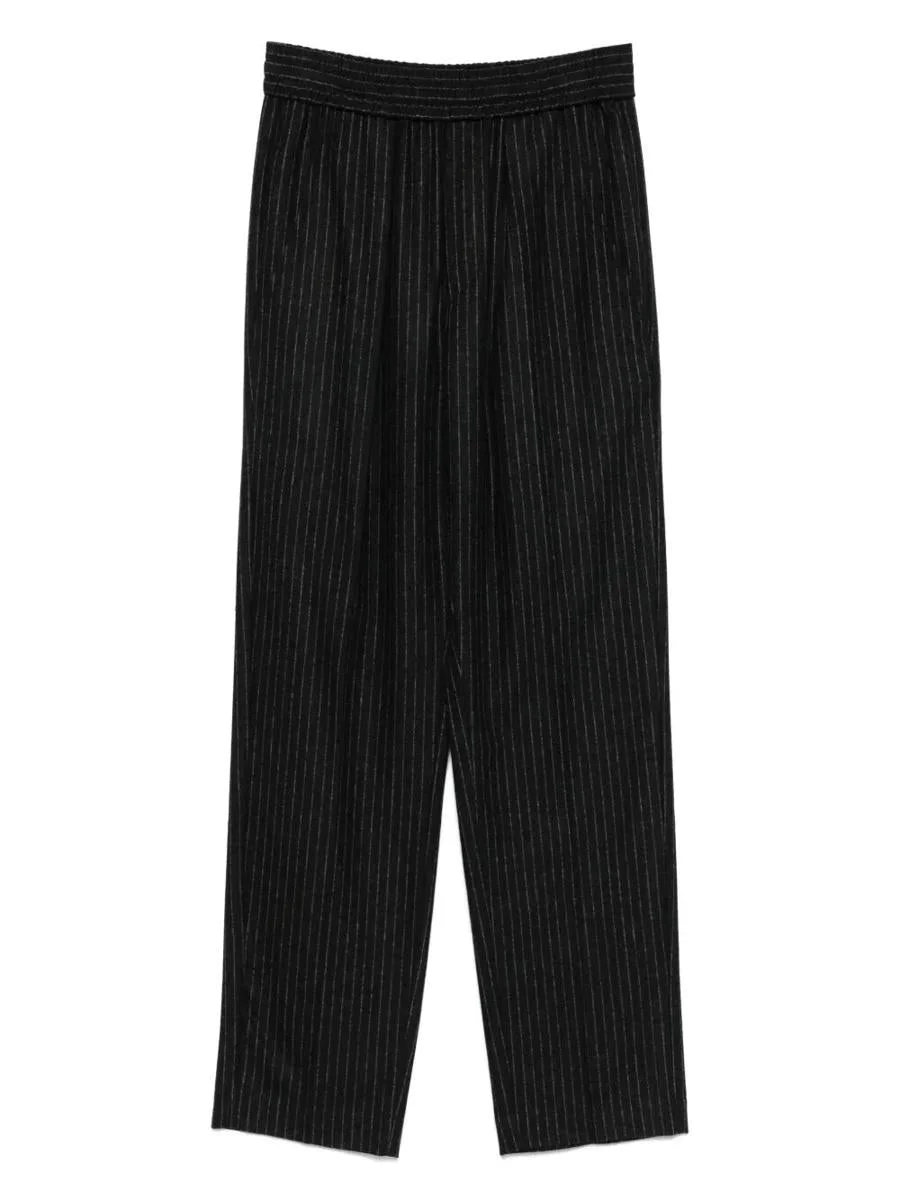 Isabel Marant Loretta Pinstripe Wool Trousers Clothing - 1