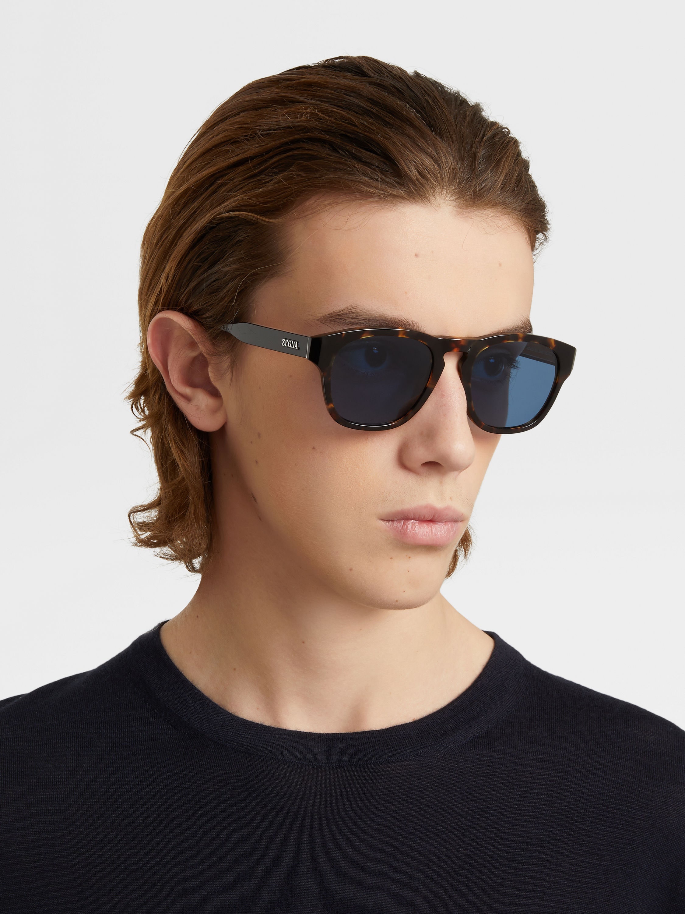 HAVANA ACETATE SUNGLASSES - 4